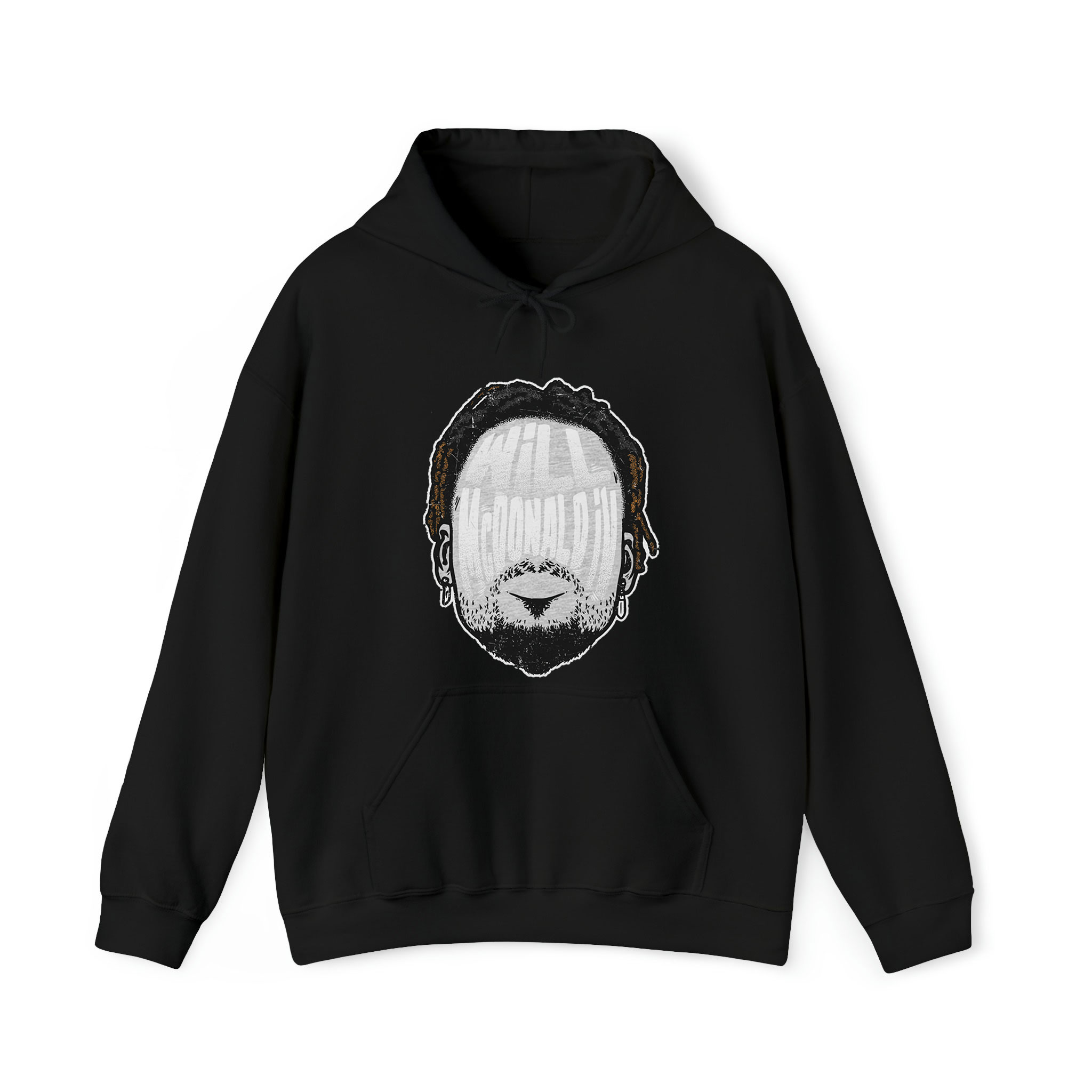 Will McDonald IV New York J Player Silhouette Graphic Unisex Hoodie