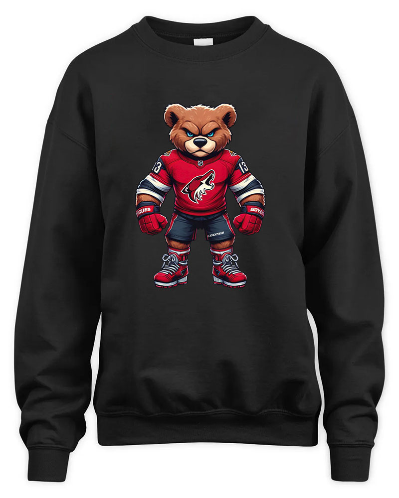 Arizona Coyotes Mascost bear Graphic Tee Unisex Sweatshirt