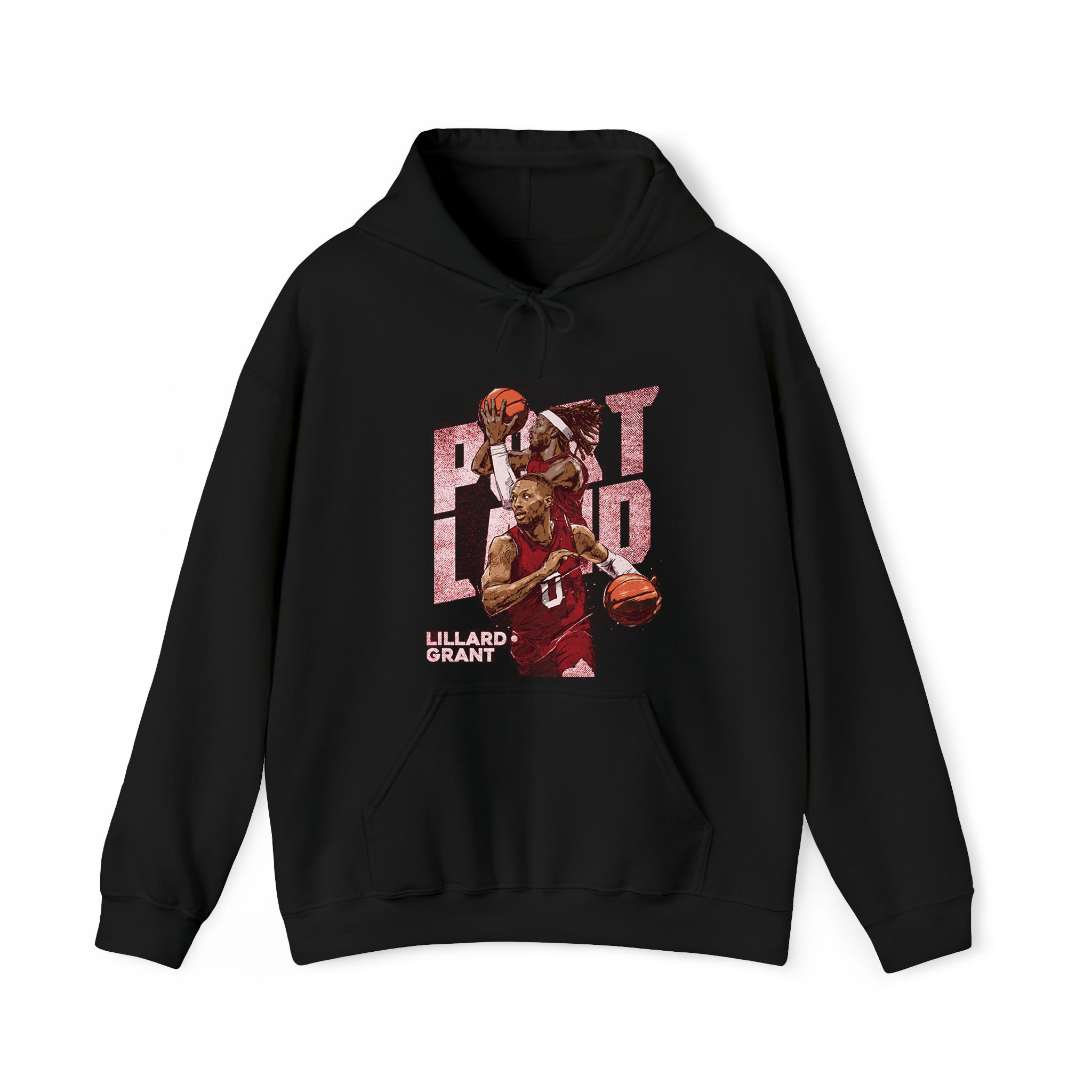 Damian Lillard  Jerami Grant Portland Duo Graphic Unisex Hoodie