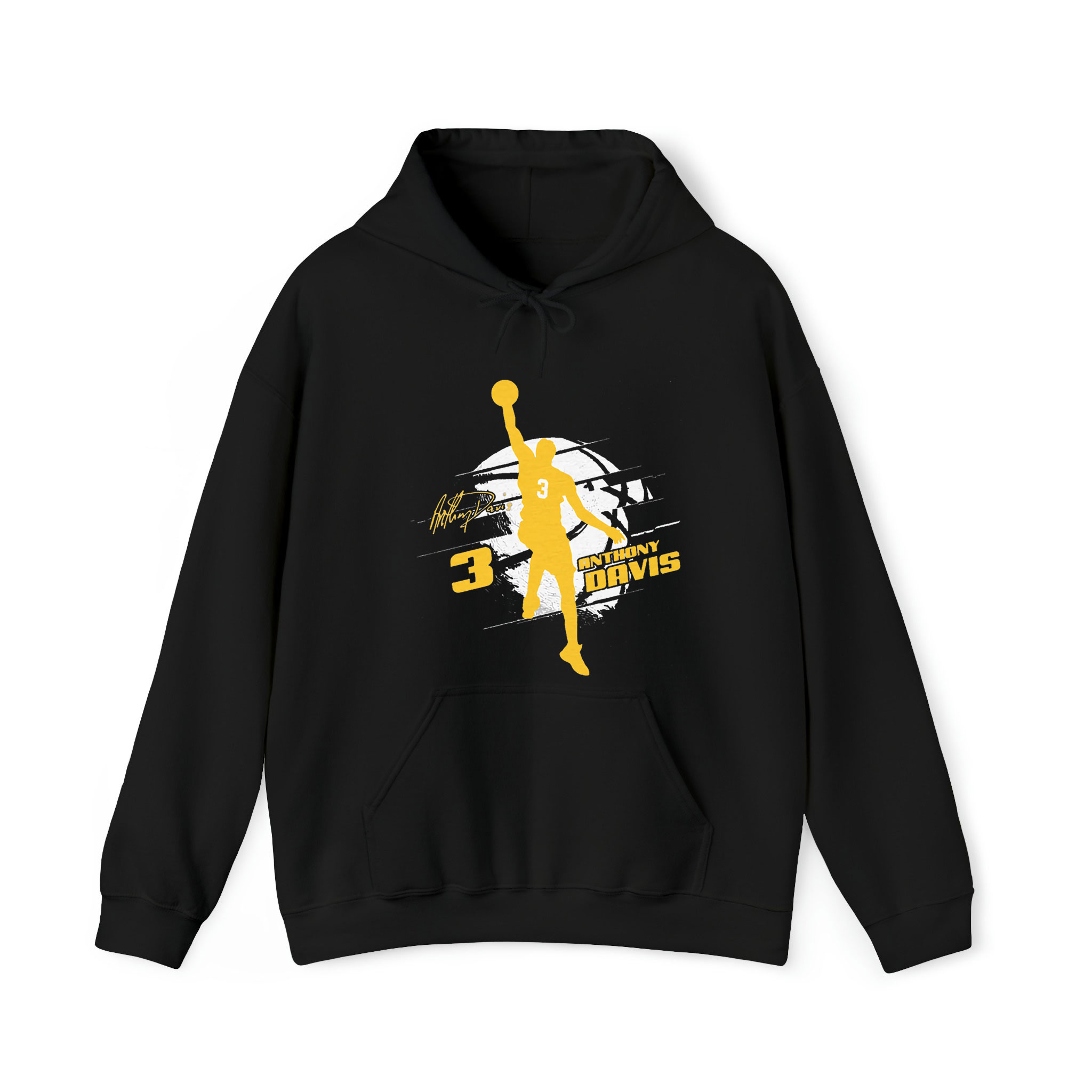 Anthony Davis Los Angeles L Silhouette Graphic Unisex Hoodie