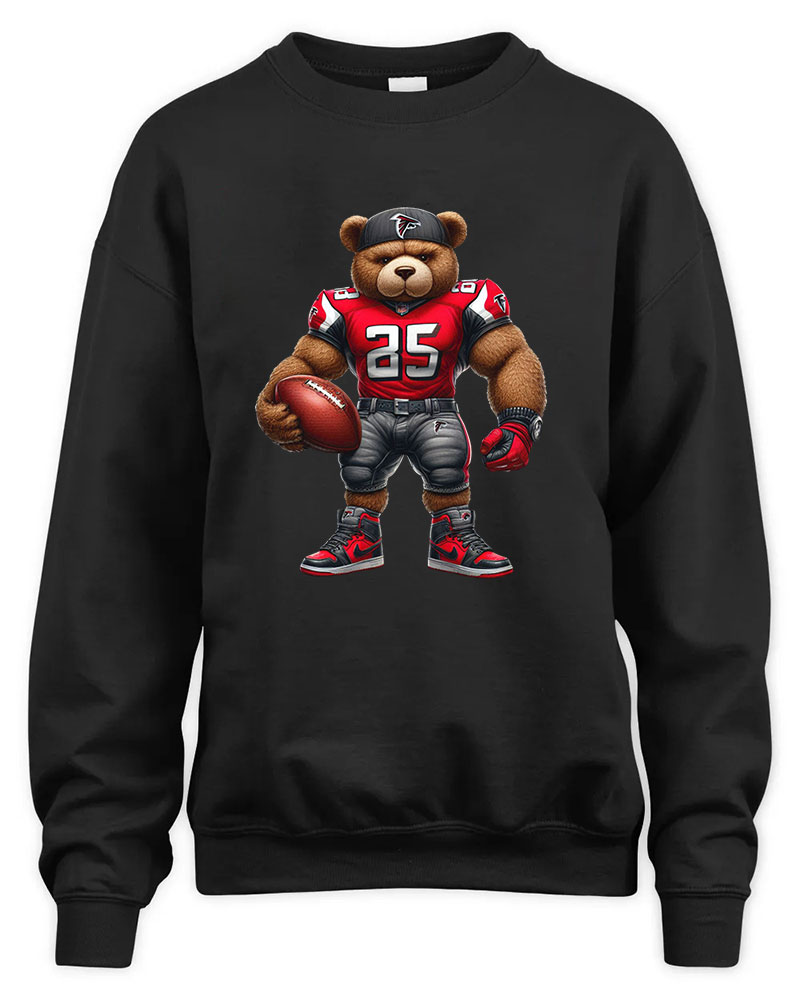 Atlanta Falcons Mascost bear Graphic Tee Unisex Sweatshirt