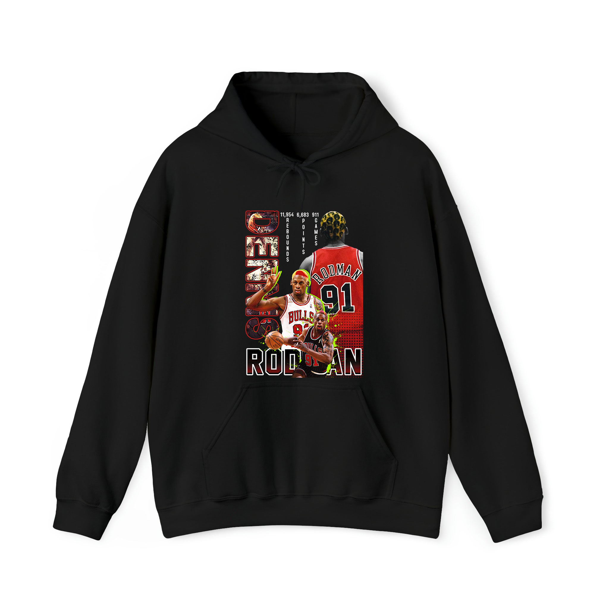 Dennis Rodman Graphic Unisex Hoodie