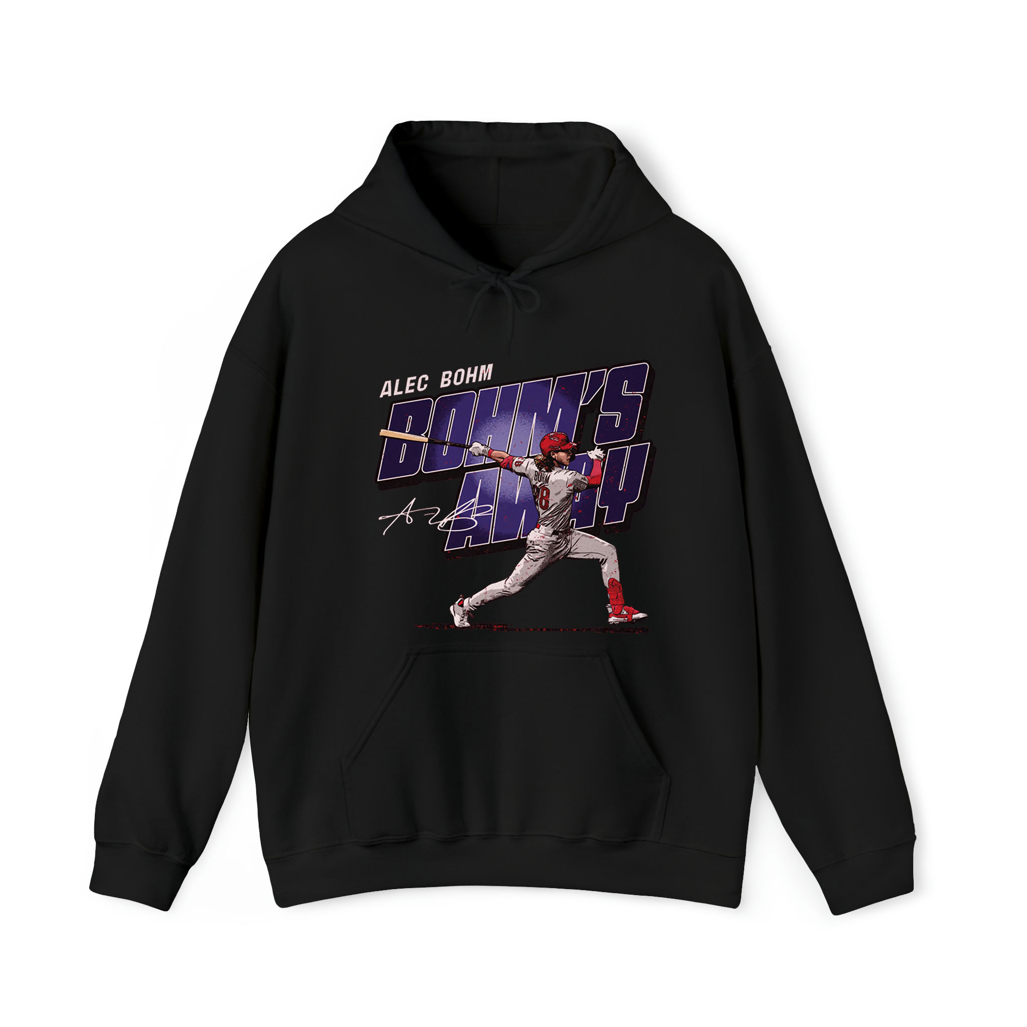 Alec Bohm Philadelphia Bohms Away Graphic Unisex Hoodie