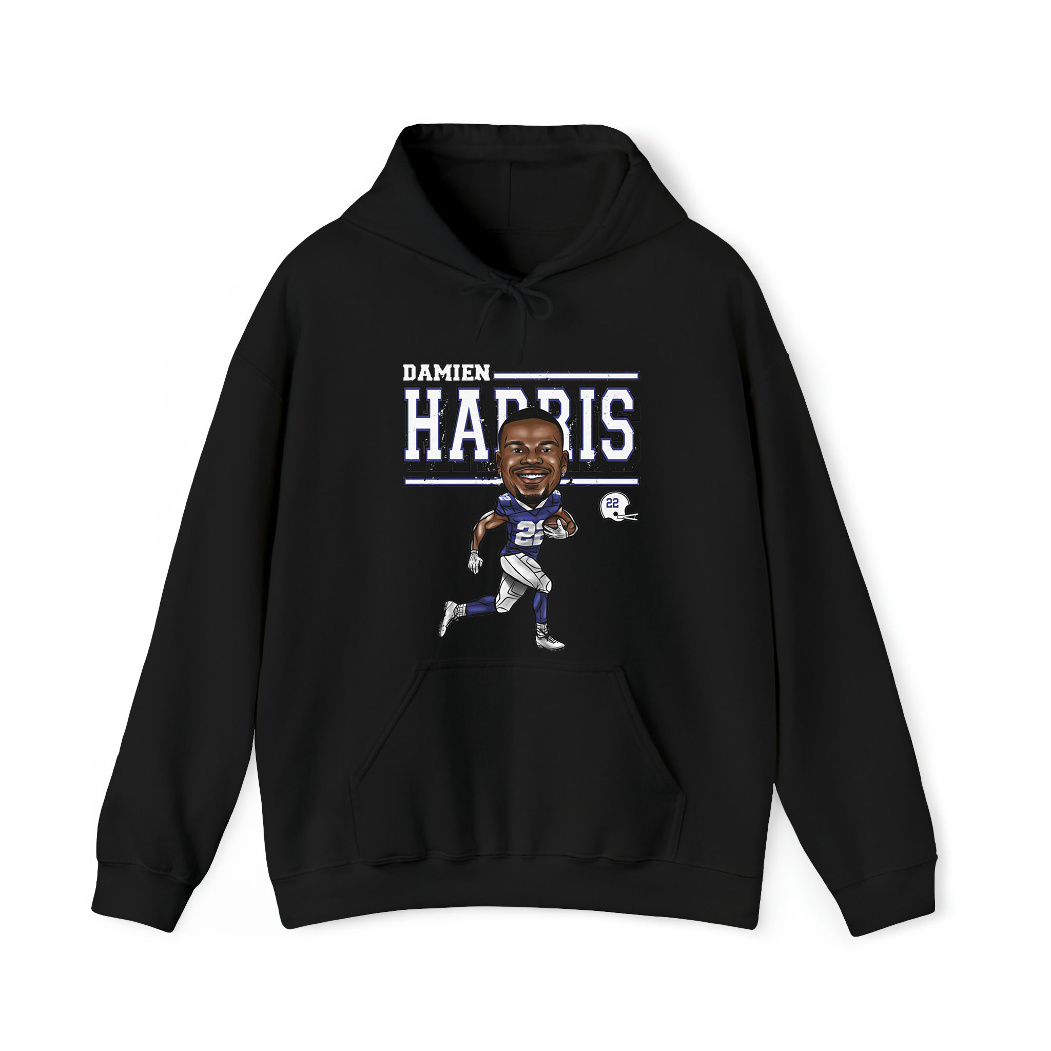 Damien Harris Buffalo Cartoon Graphic Unisex Hoodie