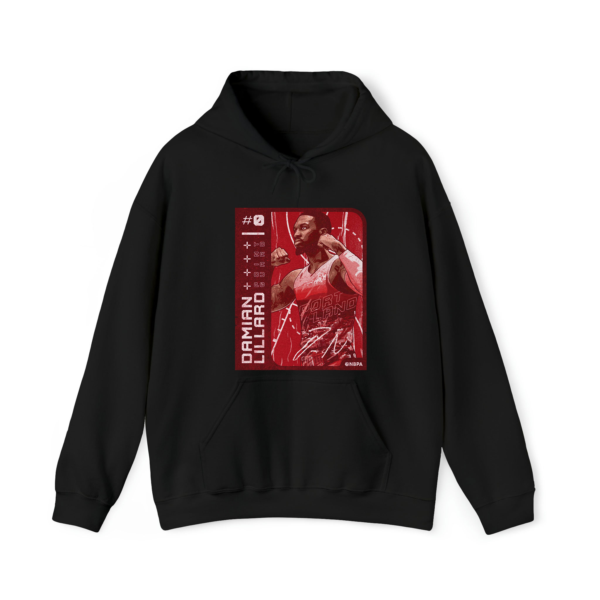 Damian Lillard Portland Card Graphic Unisex Hoodie