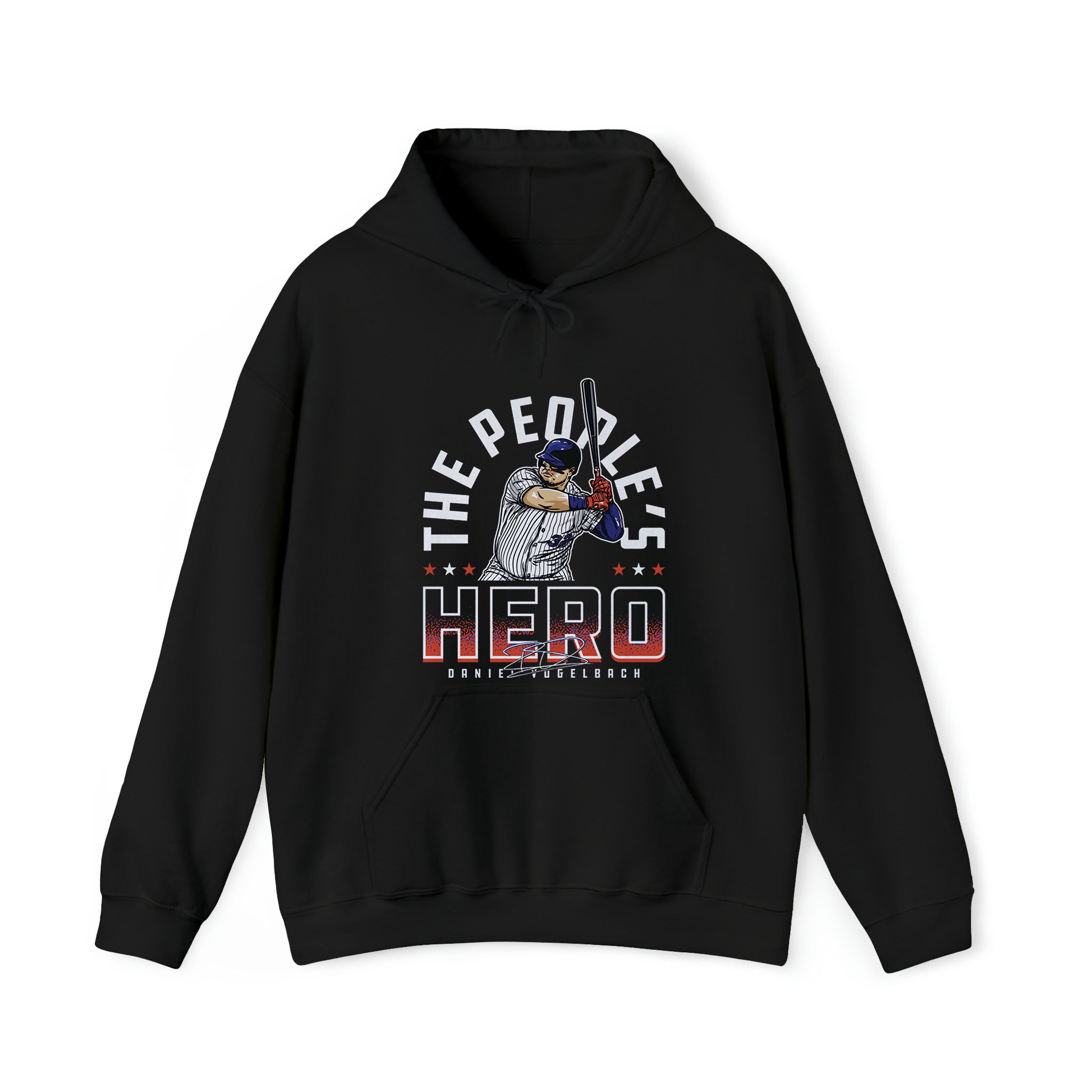 Daniel Vogelbach New York M The Peoples Hero Graphic Unisex Hoodie