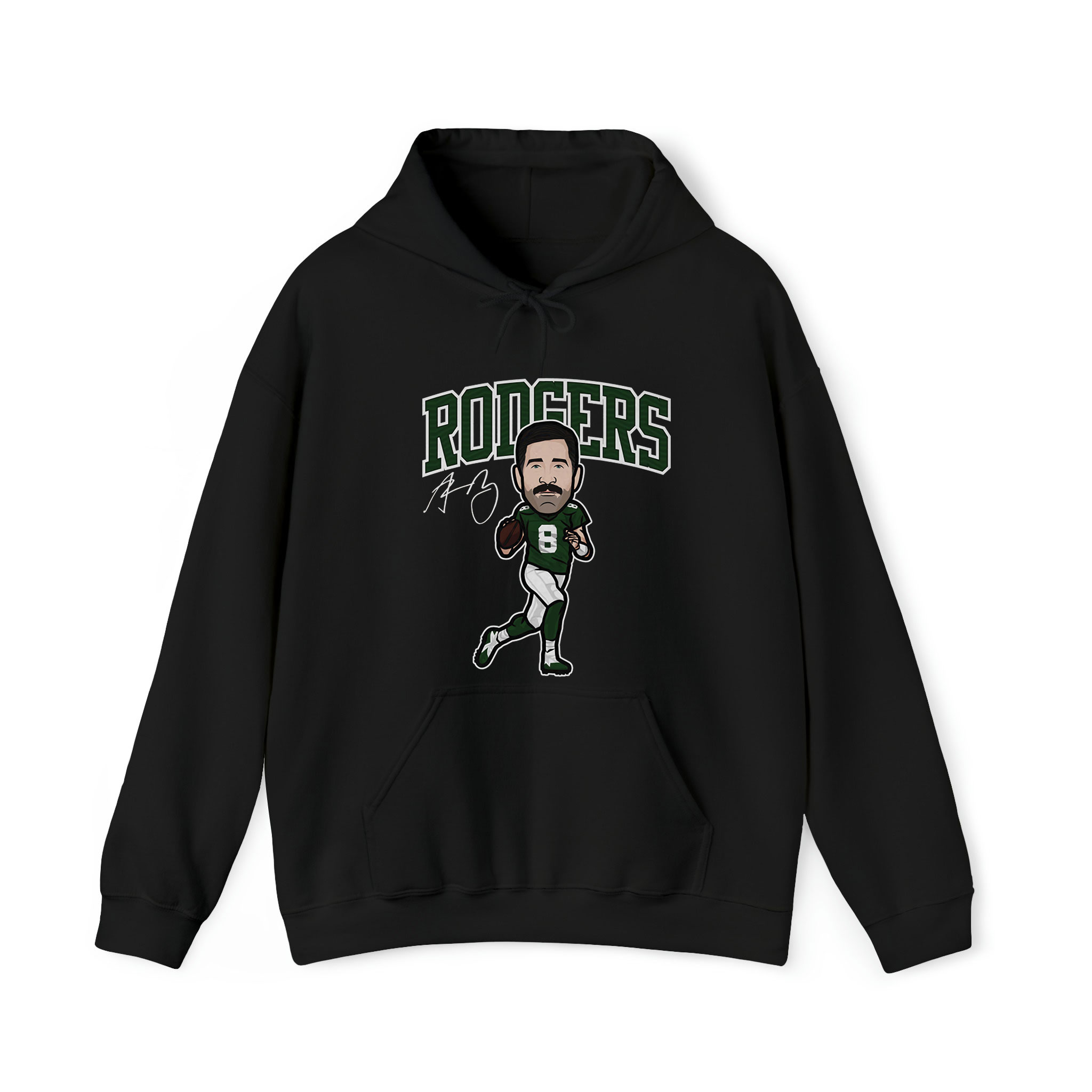 Aaron Rodgers New York J Toon Graphic Unisex Hoodie