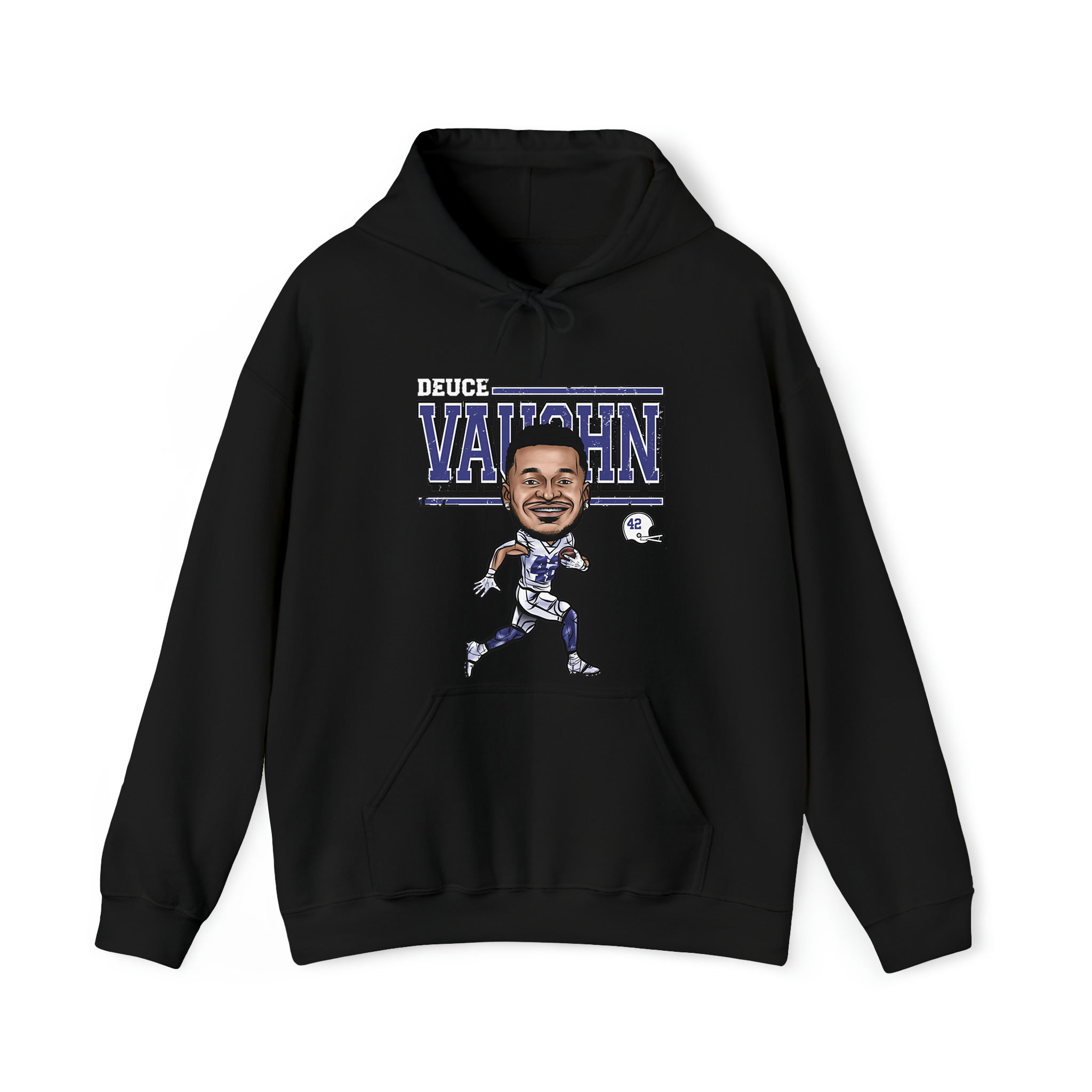 Deuce Vaughn Dallas Cartoon Graphic Unisex Hoodie