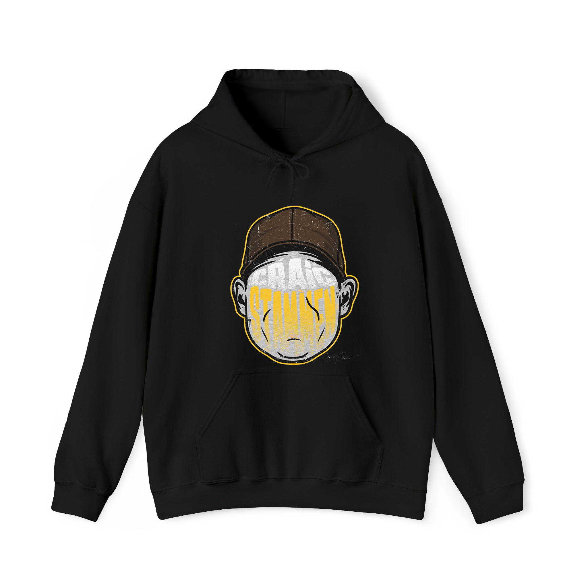 Craig Stammen San Diego Player Silhouette Graphic Unisex Hoodie