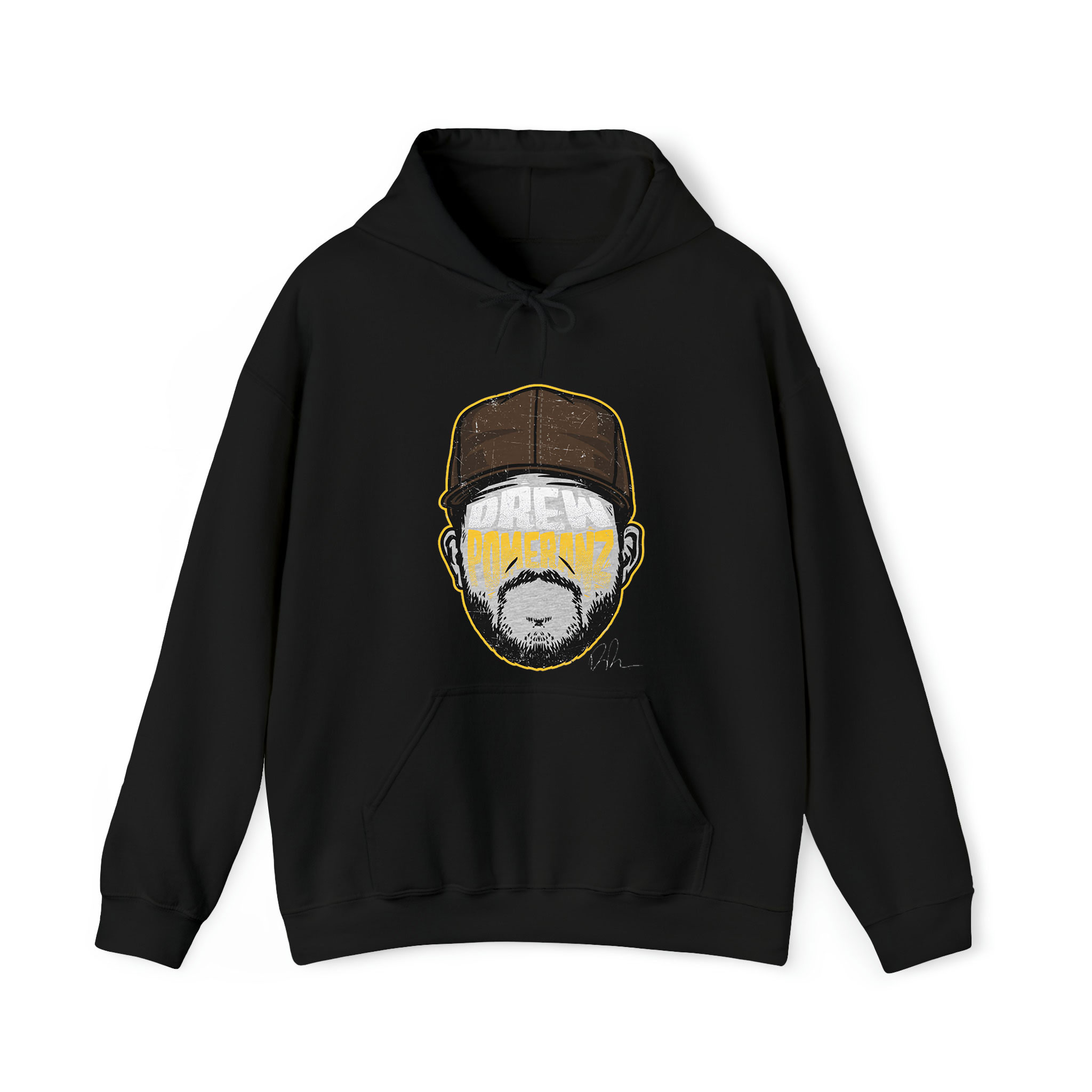 Drew Pomeranz San Diego Player Silhouette Graphic Unisex Hoodie