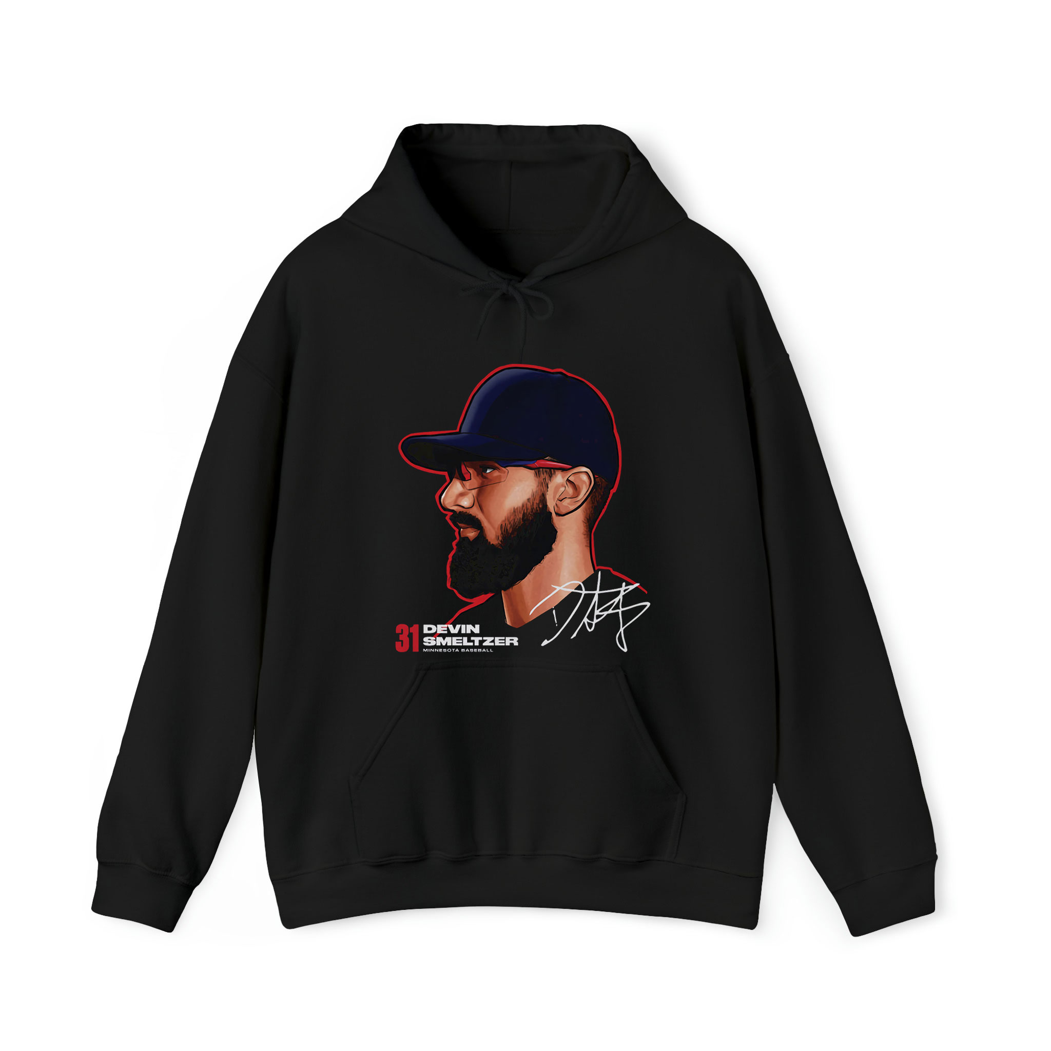 Devin Smeltzer Minnesota Profile Graphic Unisex Hoodie