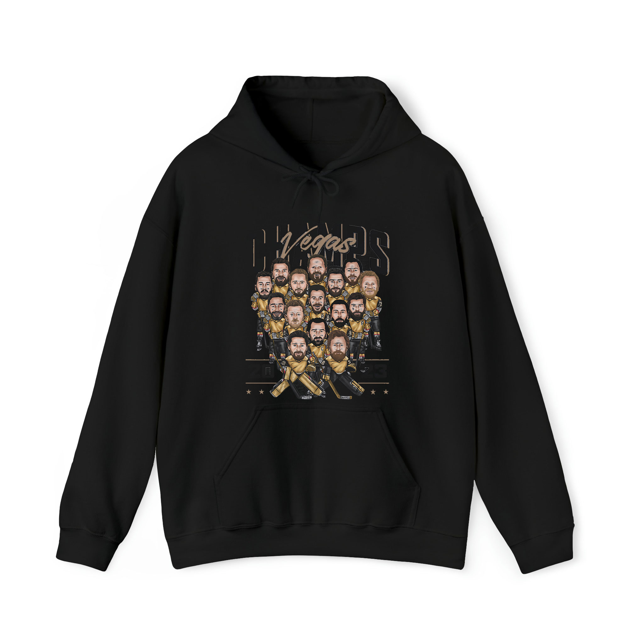 Vegas Hockey Champs 2023 Graphic Unisex Hoodie