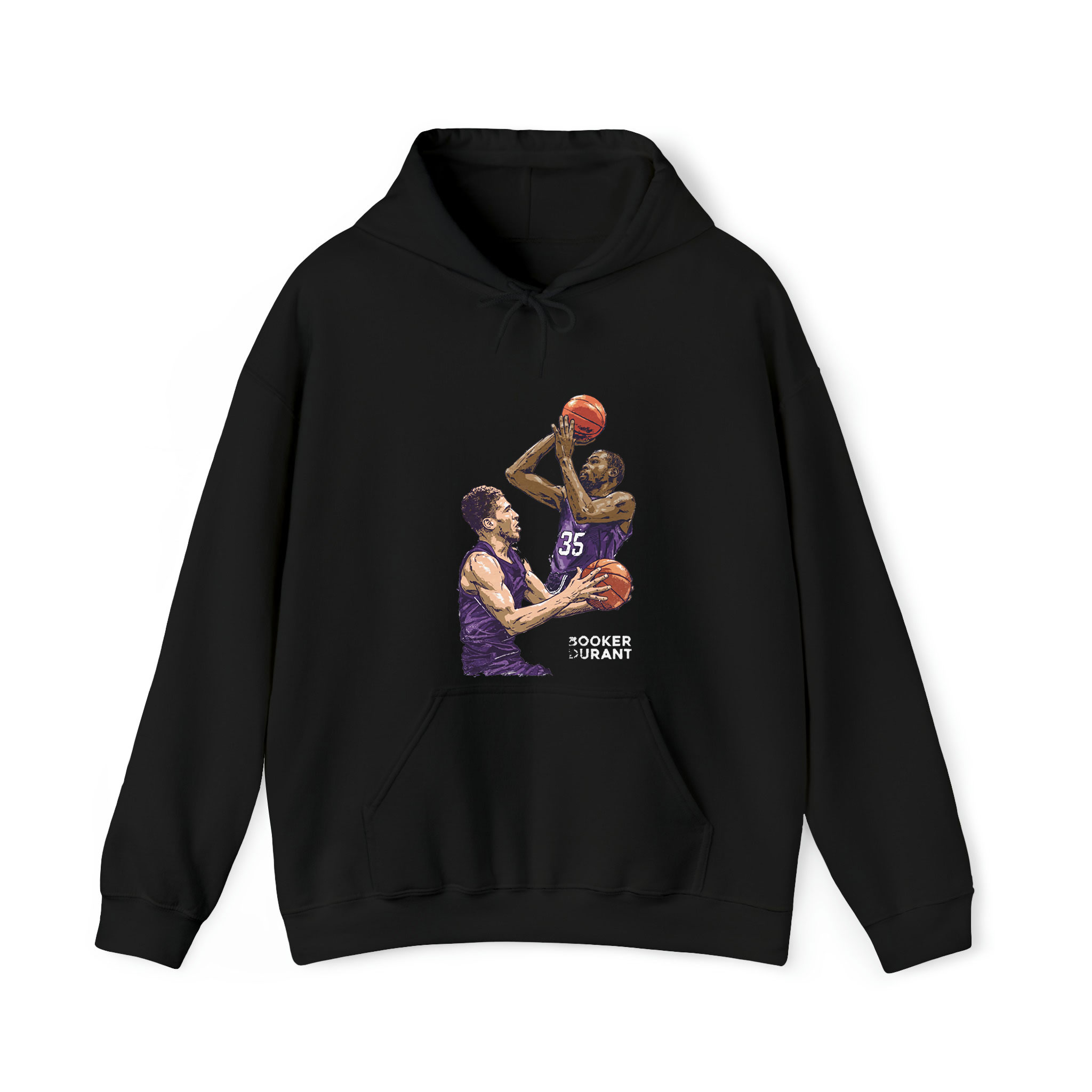 Devin Booker  Kevin Durant Phoenix Duo Graphic Unisex Hoodie