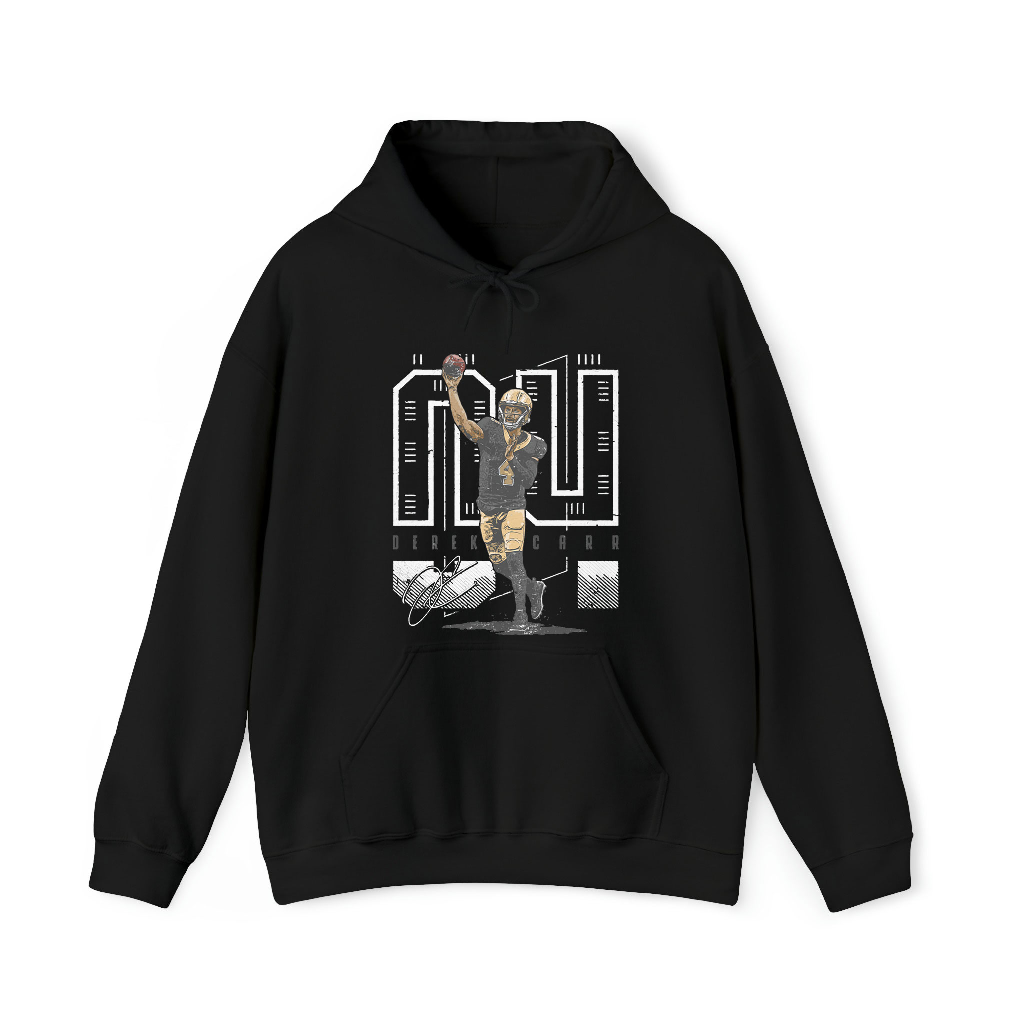 Derek Carr New Orleans Future Graphic Unisex Hoodie