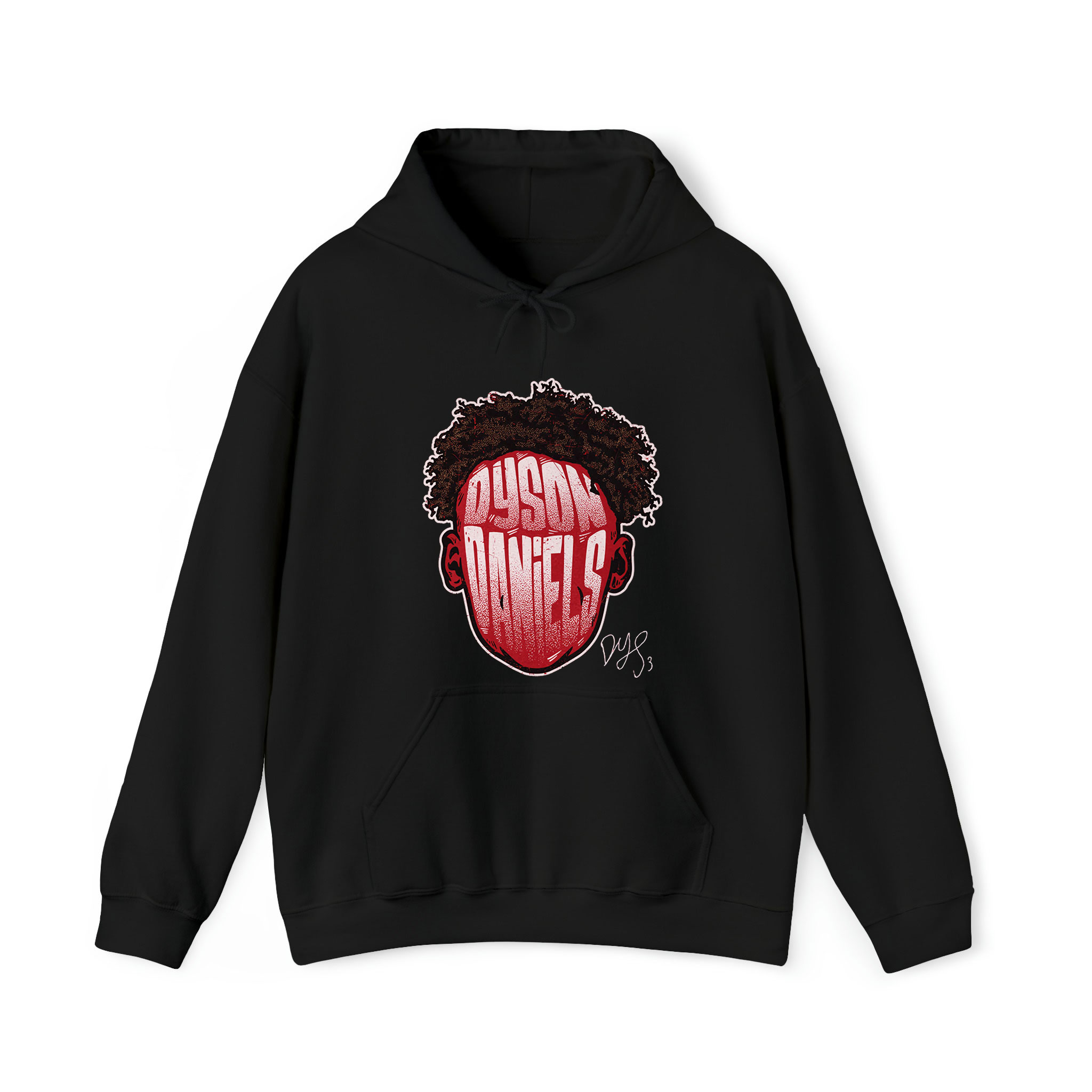 Dyson Daniels New Orleans Player Silhouette Graphic Unisex Hoodie