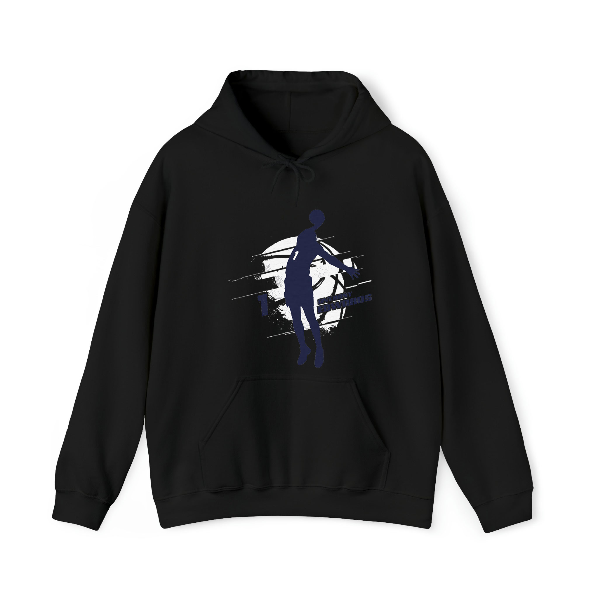 Anthony Edwards Minnesota Silhouette Graphic Unisex Hoodie