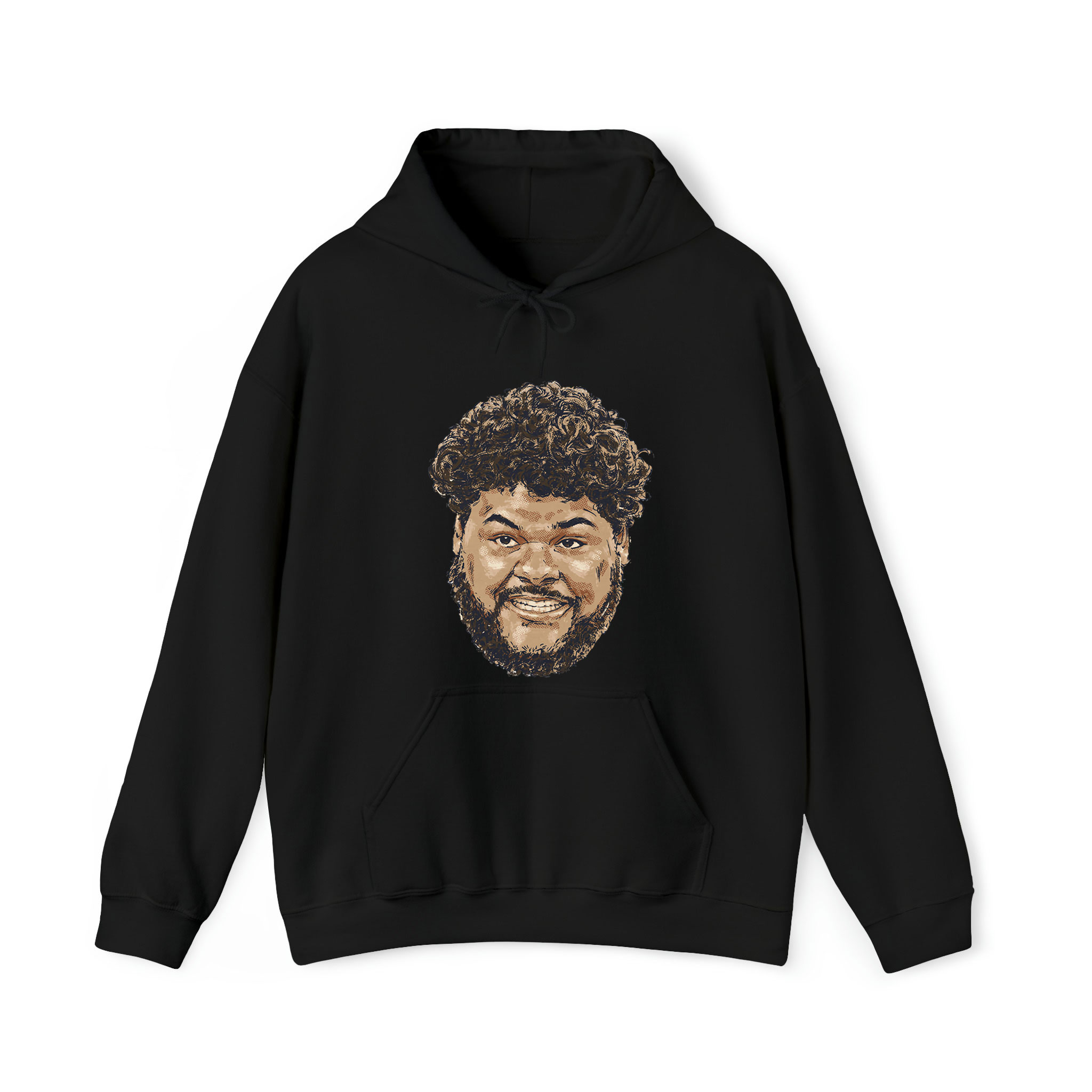 Darnell Wright Chicago Portrait Graphic Unisex Hoodie