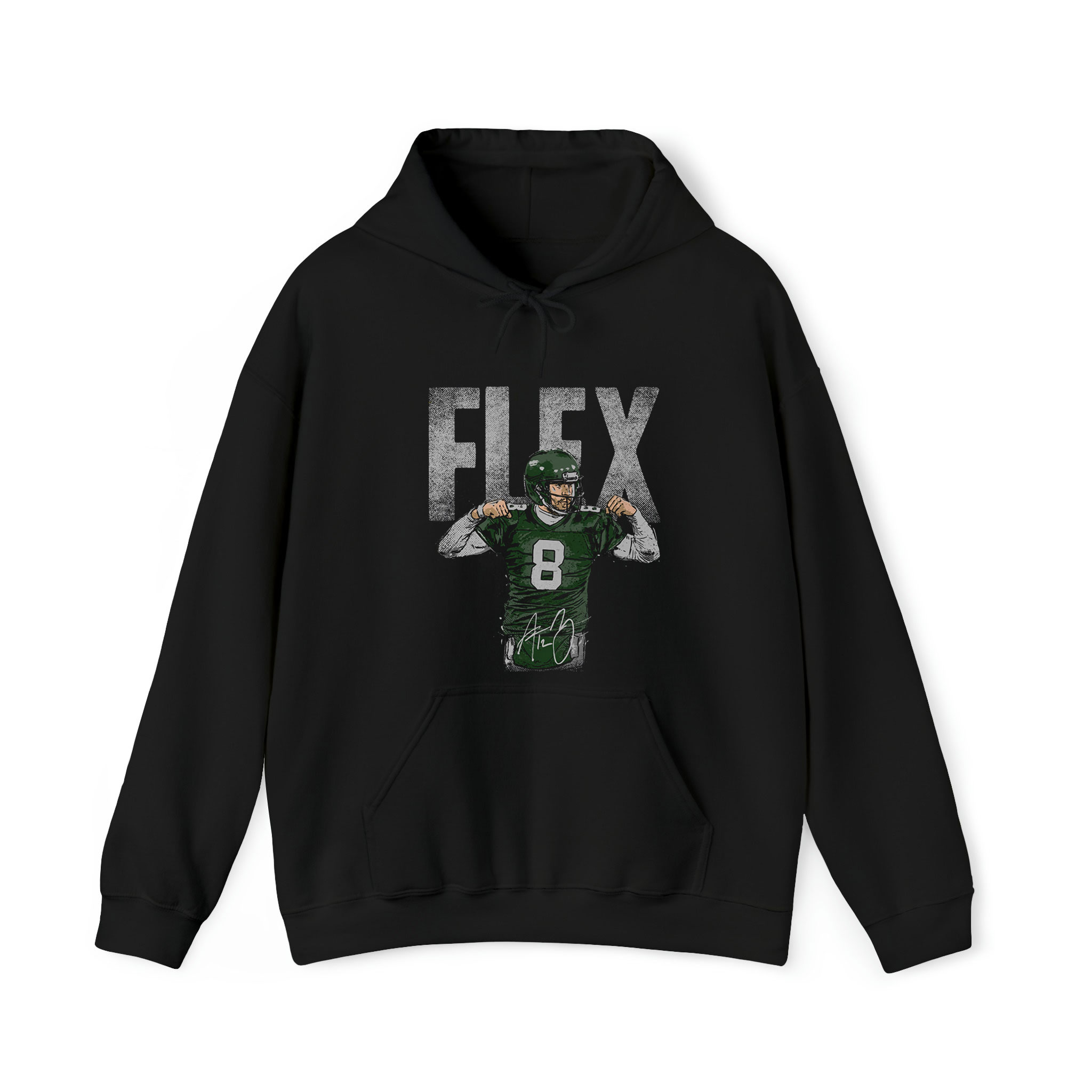 Aaron Rodgers New York J Flex Bold Graphic Unisex Hoodie