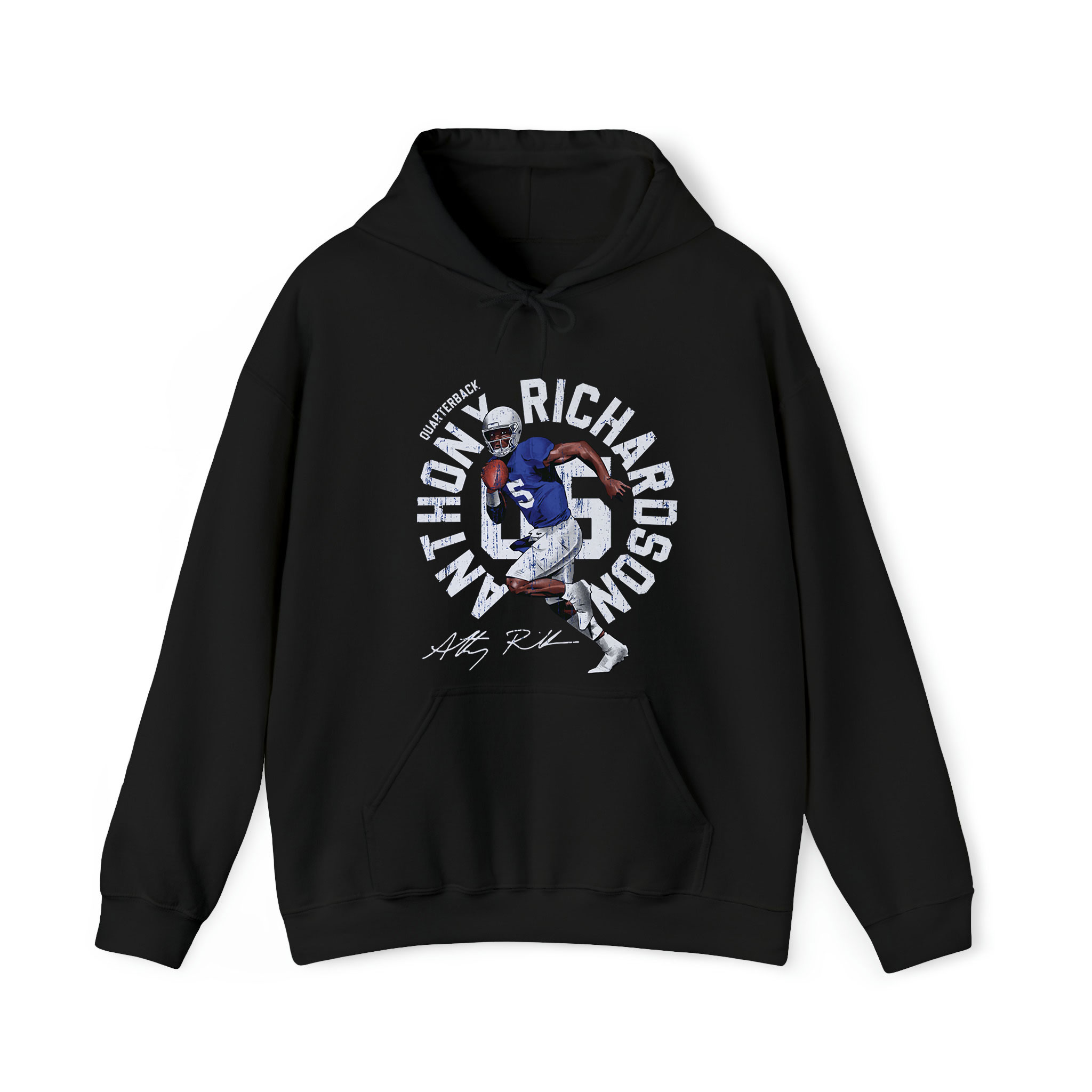 Anthony Richardson Indianapolis Arc Name Graphic Unisex Hoodie