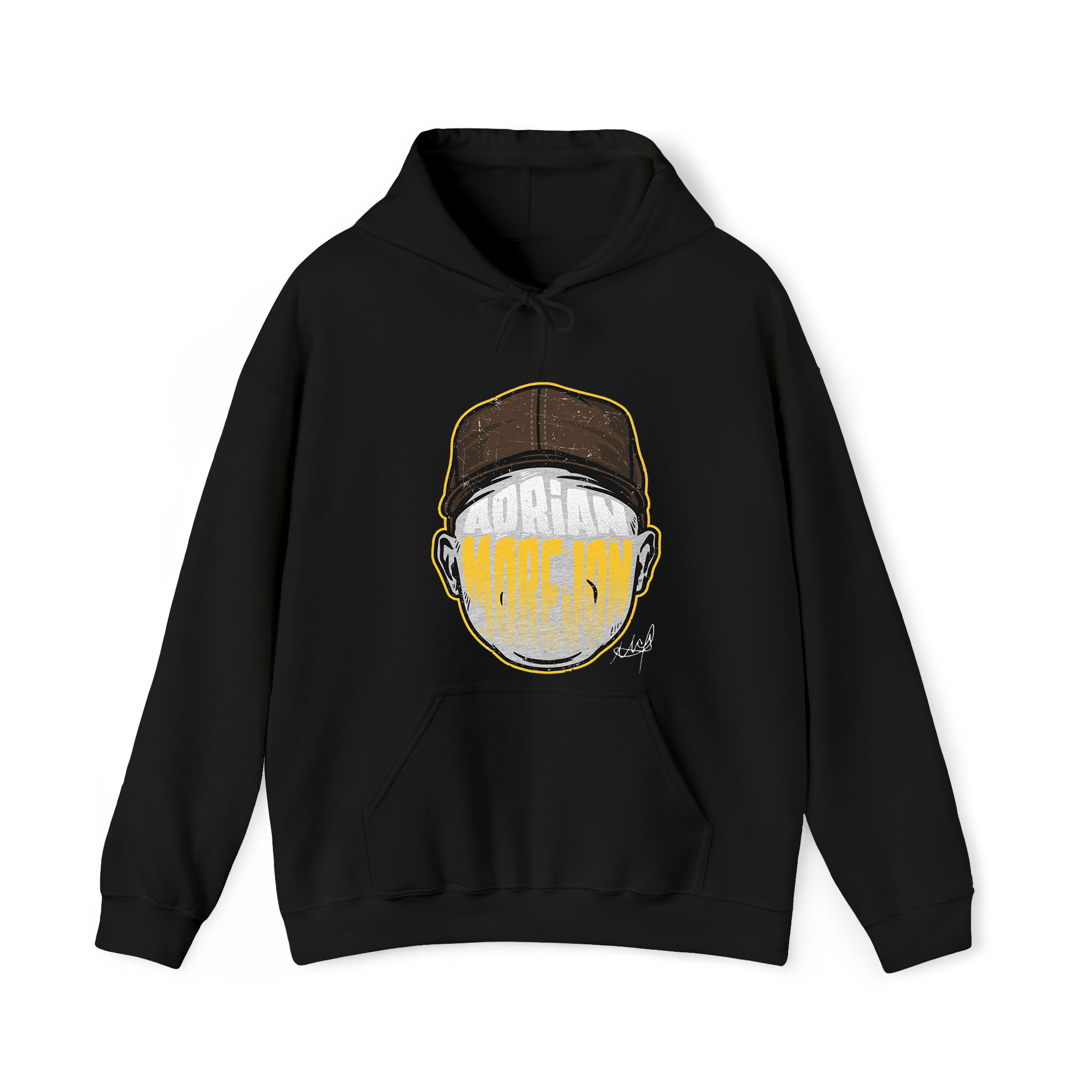 Adrian Morejon San Diego Player Silhouette Graphic Unisex Hoodie