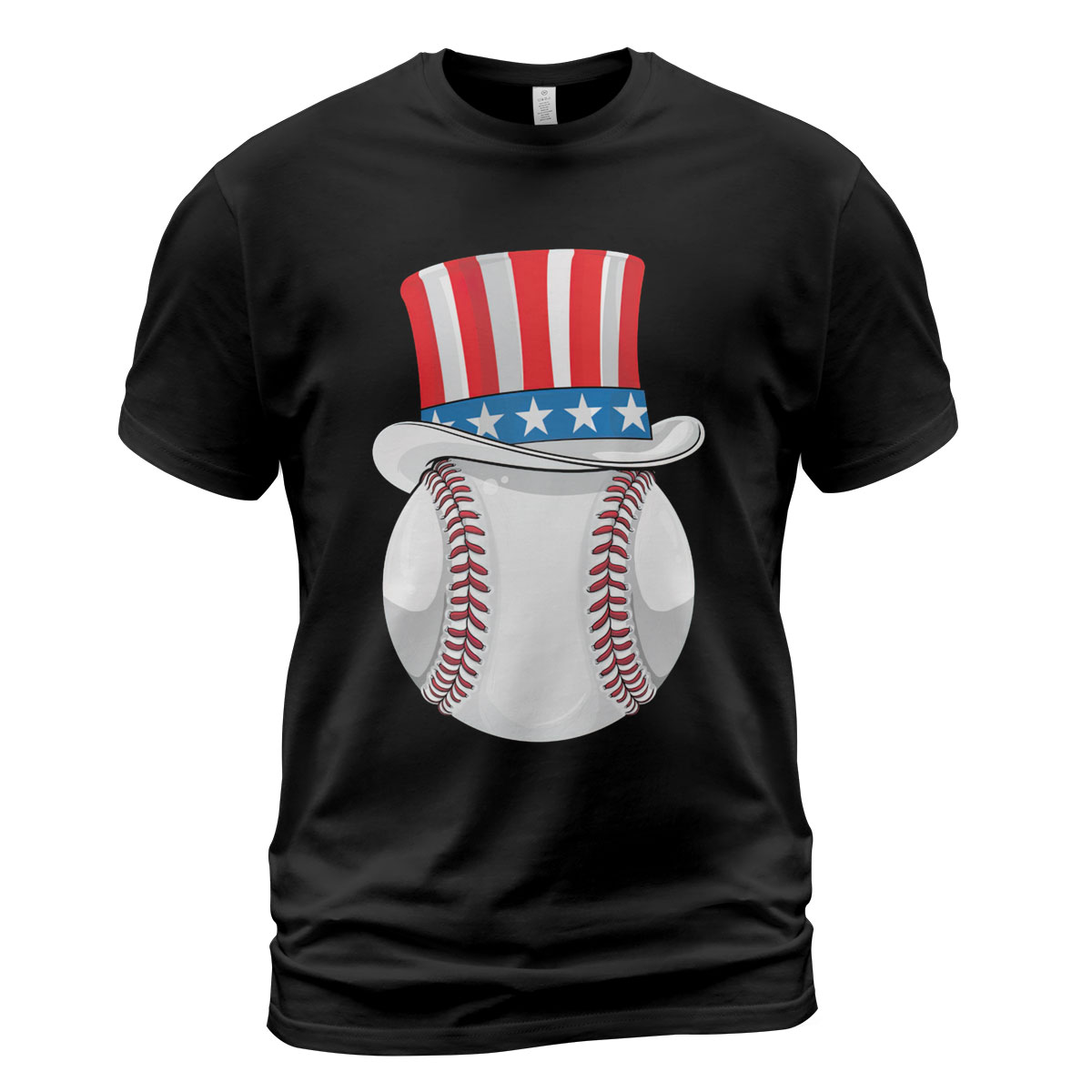 Baseball 4th of July American Flag Father's Day