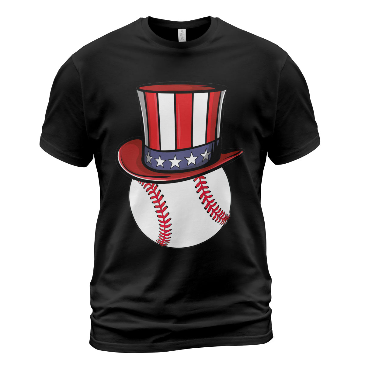 Baseball 4th of July Boys American Flag Father's Day