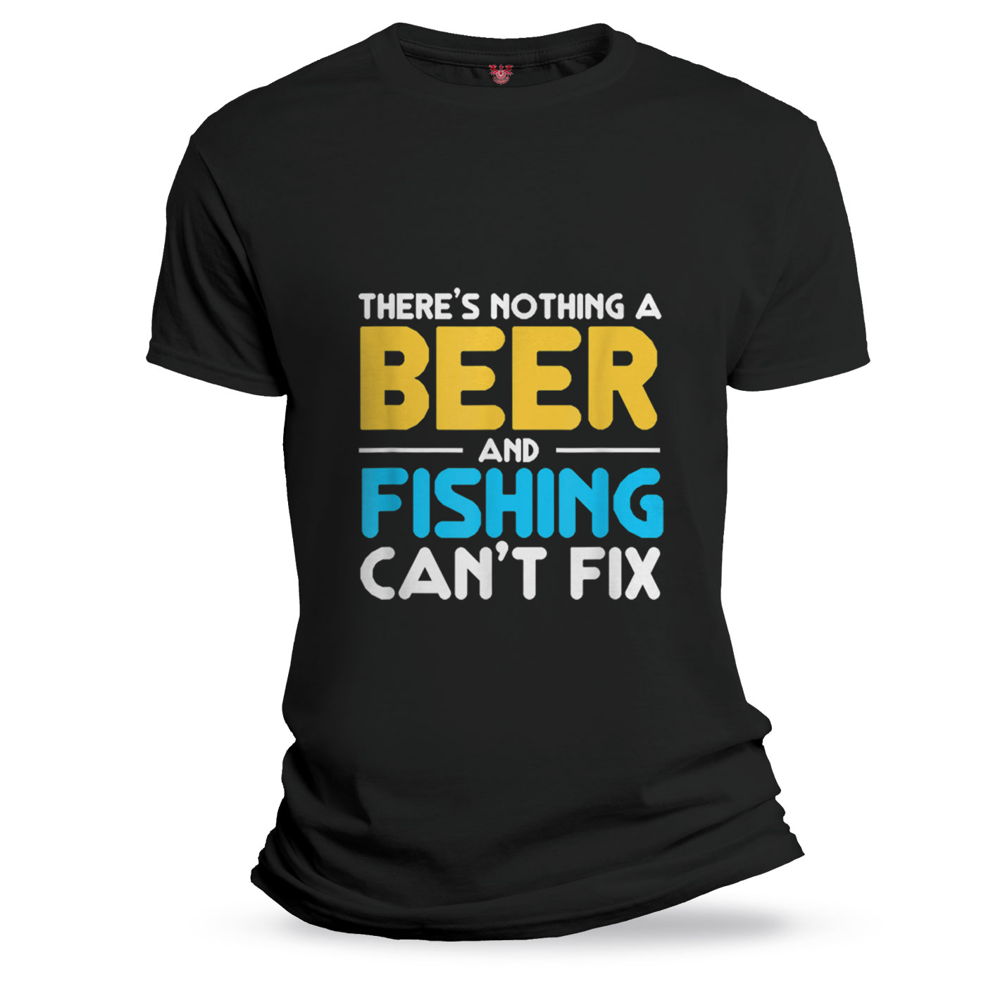 Funny Beer and Fishing Cant Fix Trendy Dad Husband Gift T Shirt 1