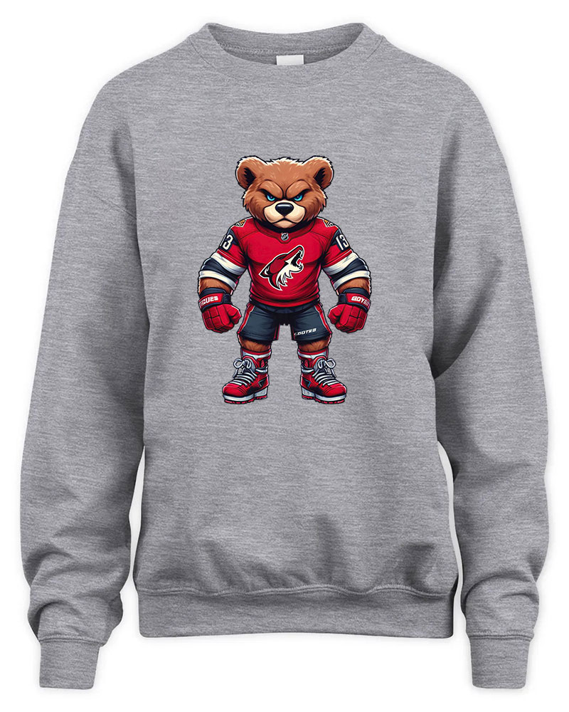 Arizona Coyotes Mascost bear Graphic Tee Unisex Sweatshirt