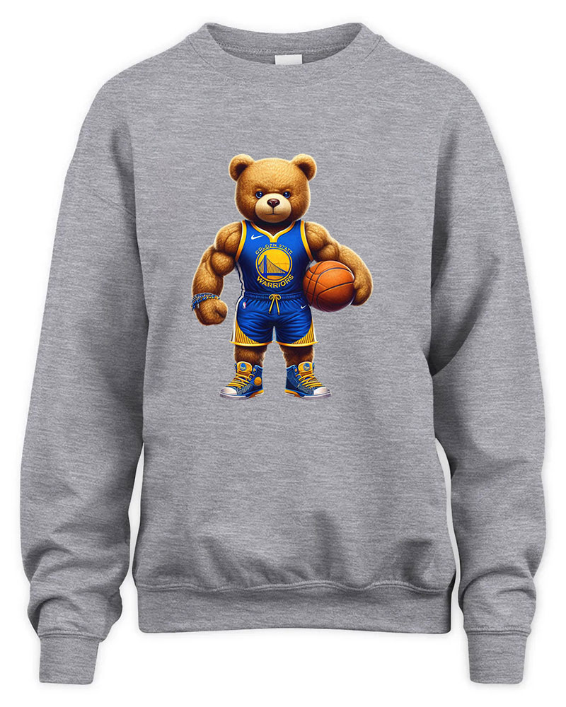 Golden State Warriors Mascost bear Graphic Tee Unisex Sweatshirt