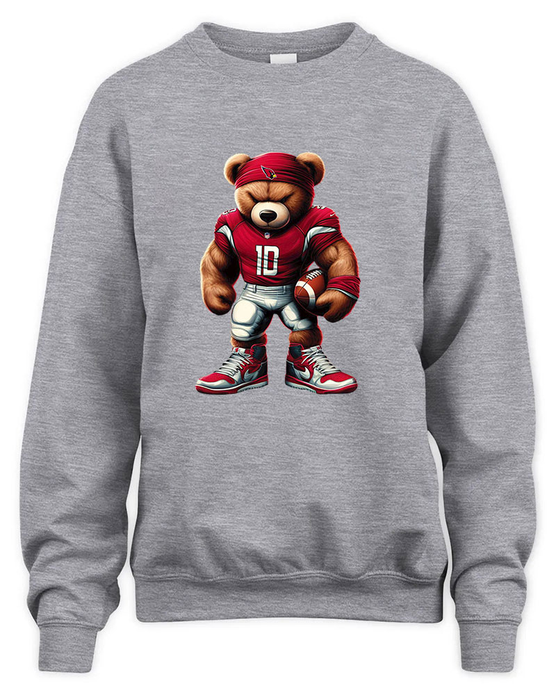 Arizona Cardinals Mascost bear Graphic Tee Unisex Sweatshirt