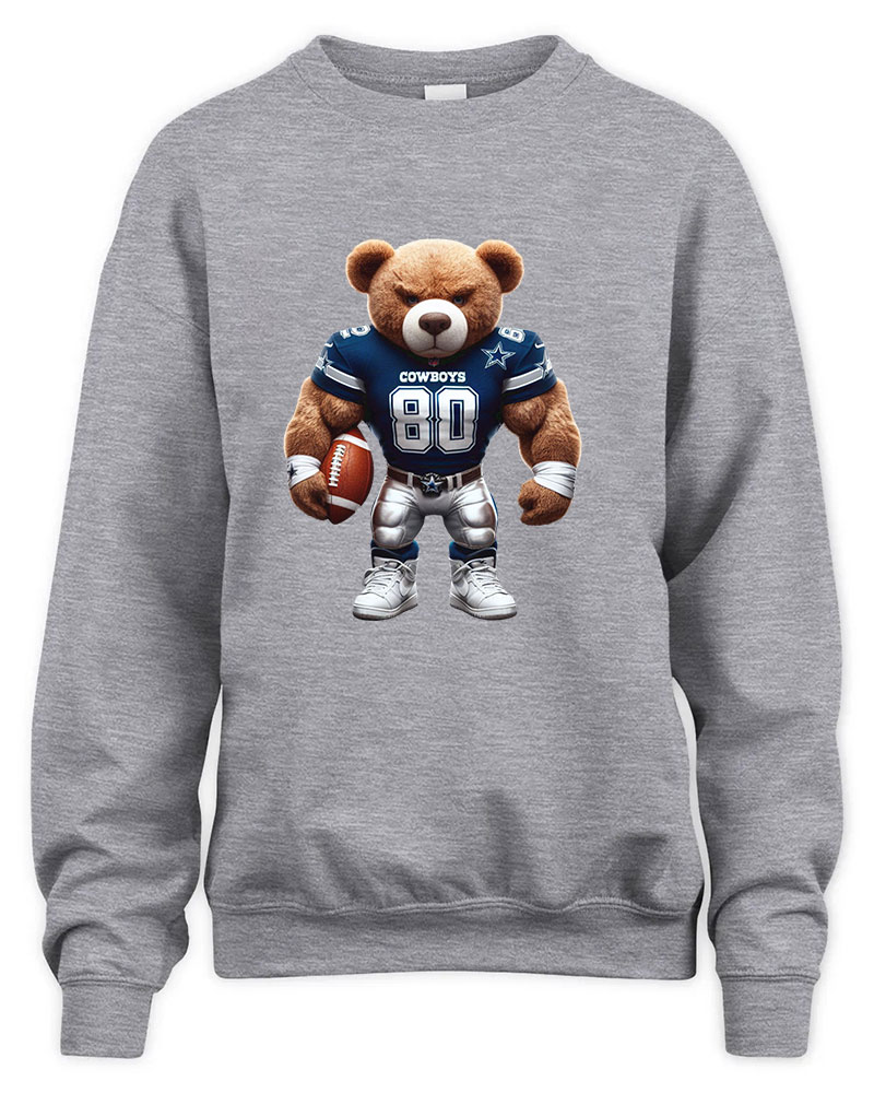 Dallas Cowboys Mascost bear Graphic Tee Unisex Sweatshirt