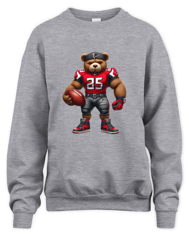 Atlanta Falcons Mascost bear Graphic Tee Unisex Sweatshirt