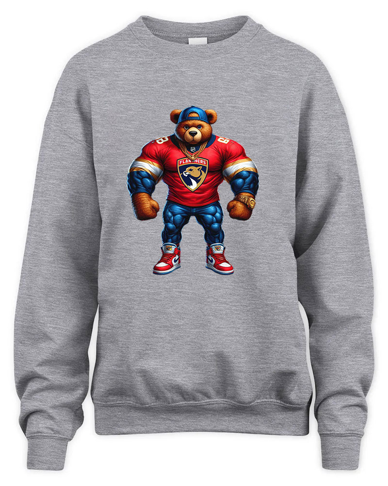 Florida Panthers Mascost bear Graphic Tee Unisex Sweatshirt