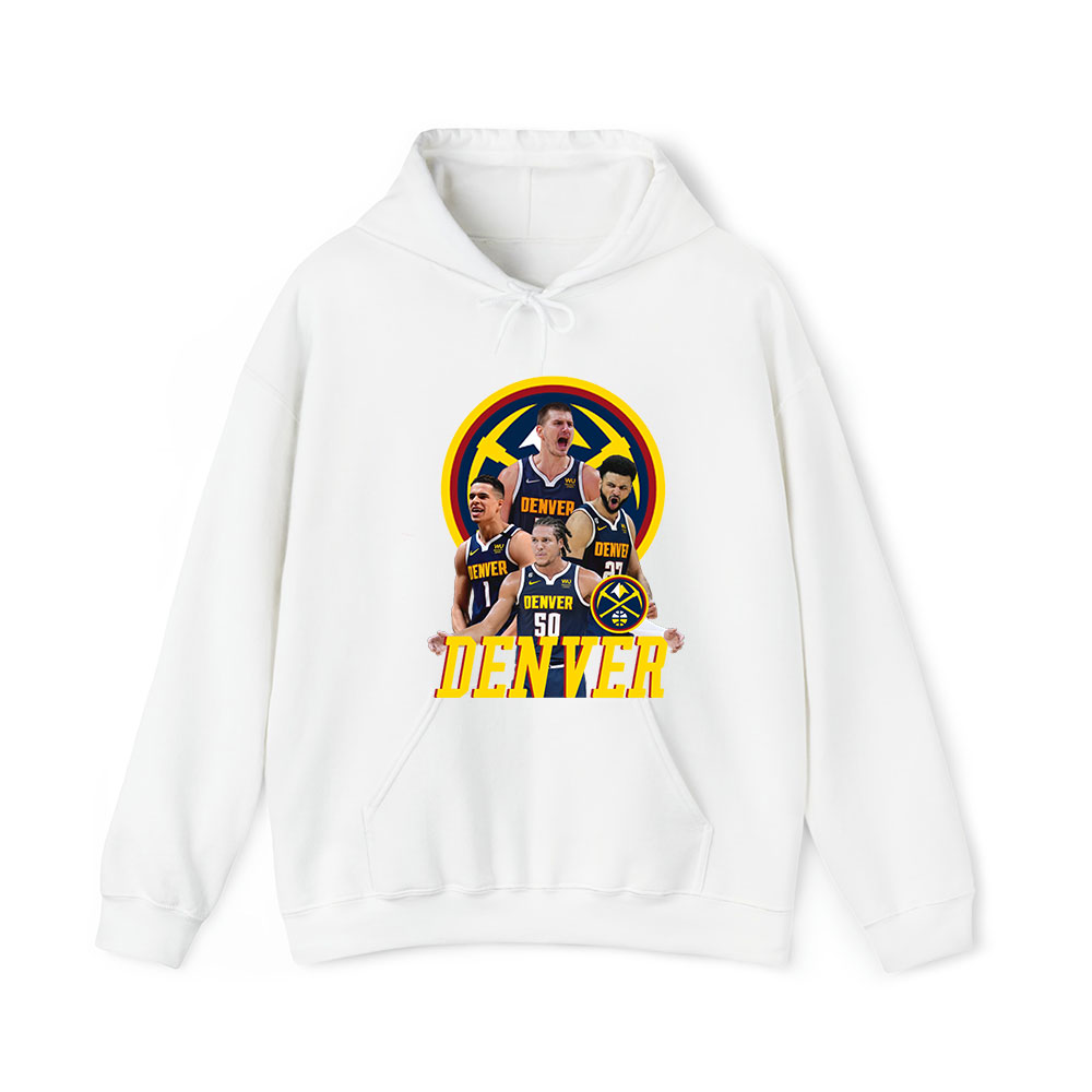 Denver Nuggets Graphic Tee Unisex Hoodie