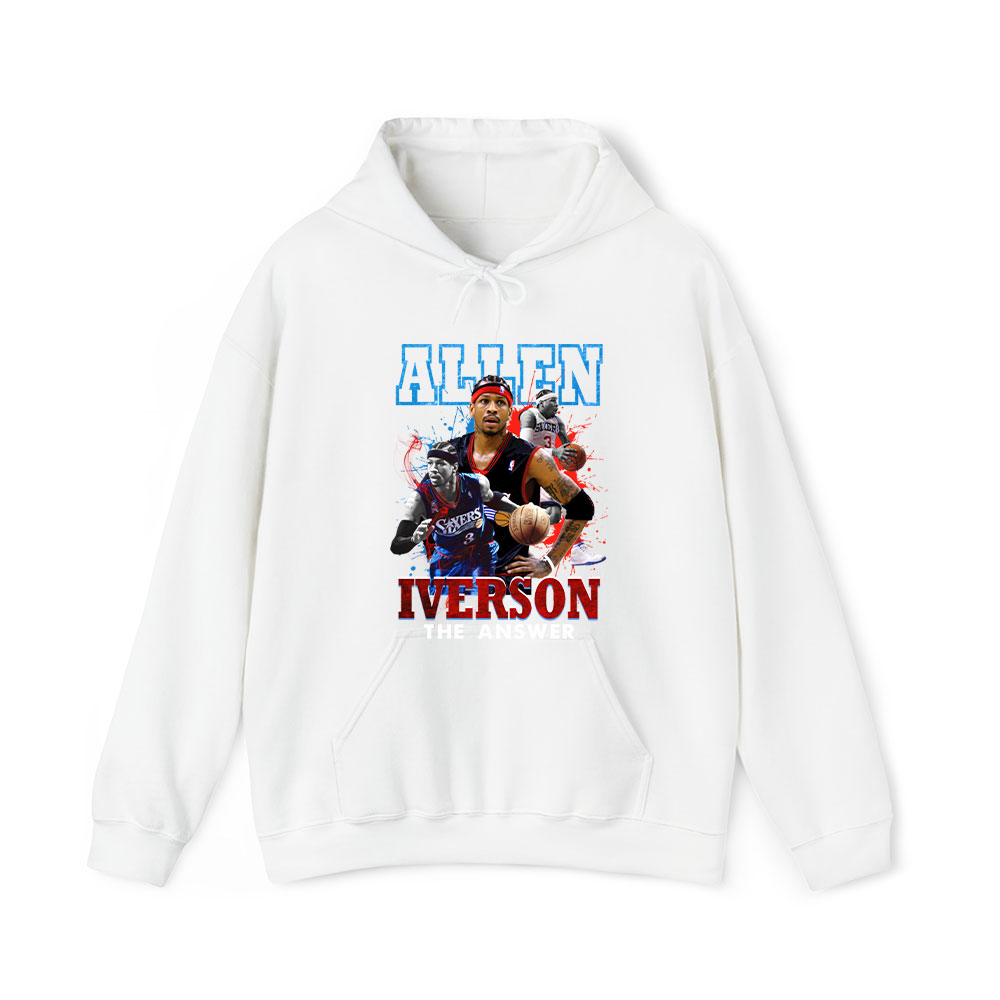 Allen Iverson Graphic Tee Unisex Hoodie