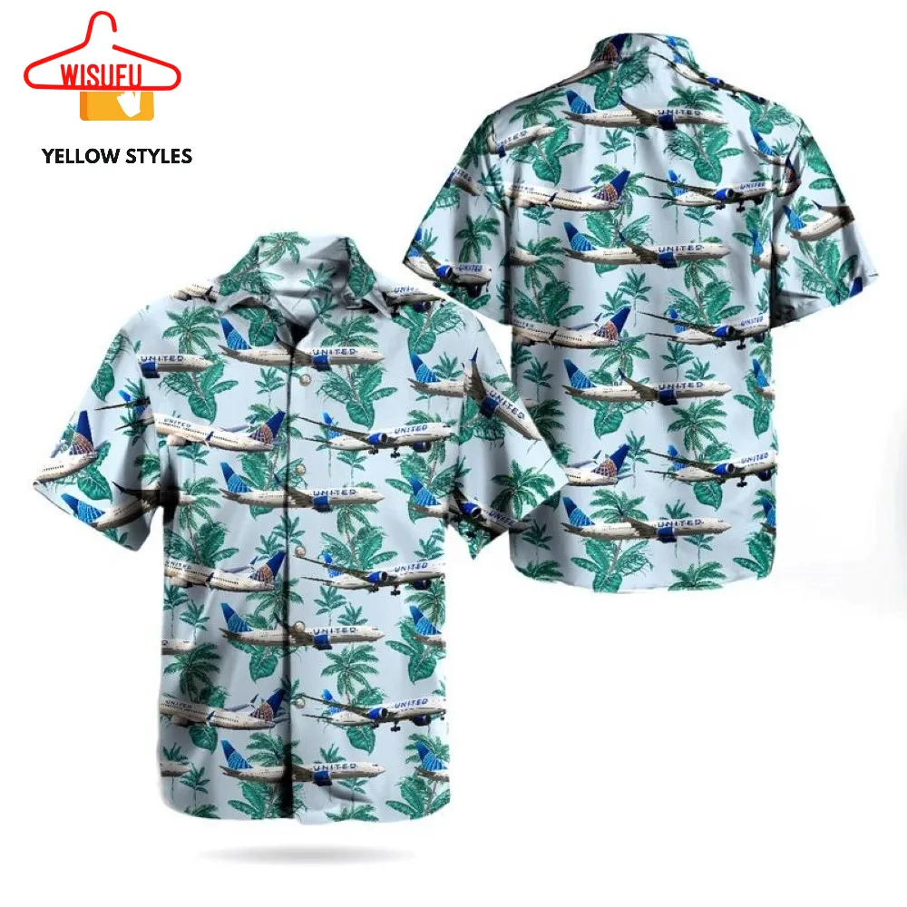 United Airlines Fleet Hawaiian Shirt, New Fashion Gifts