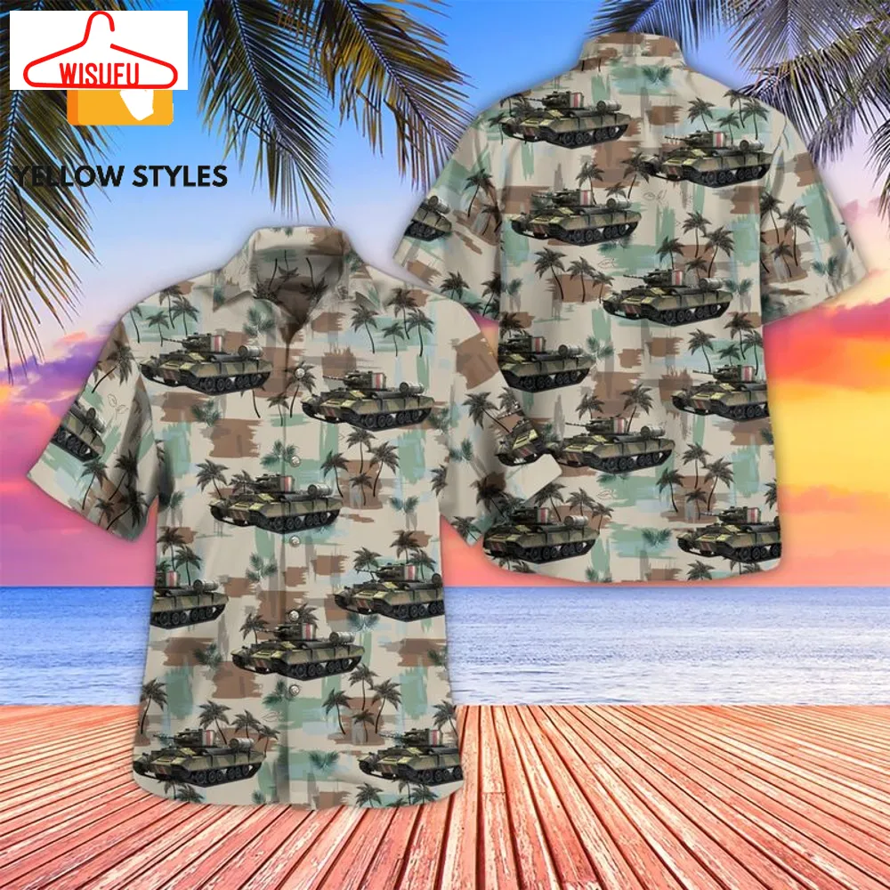 United Kingdom British Army Valentine Mk Iii Infantry Tank Hawaiian Shirt, New Fashion Gifts