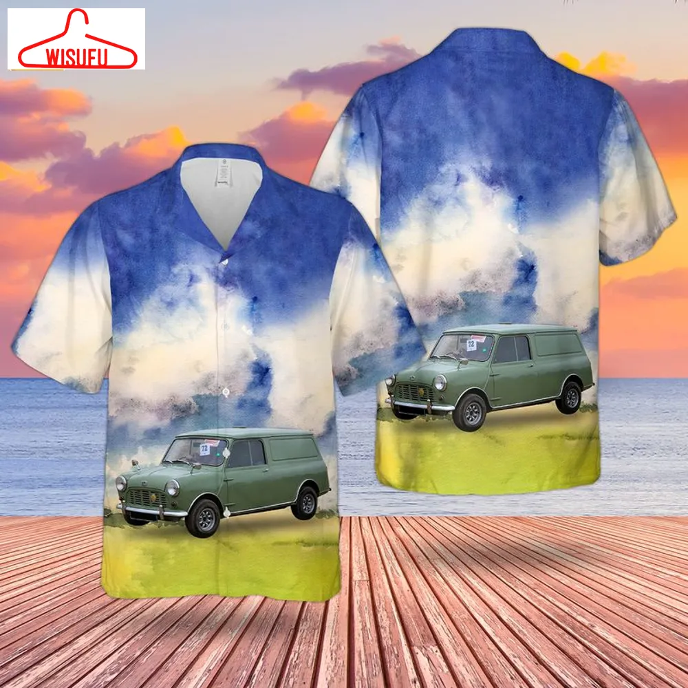 United Kingdom Mini Car 1963 Austin Mini Van Hawaiian Shirt, New Fashion Gifts