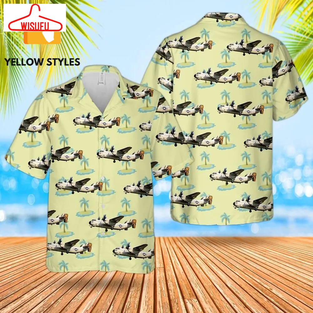 United States Navy Vrc-40 Grumman C-2 Greyhound Hawaiian Shirt, New Fashion Gifts