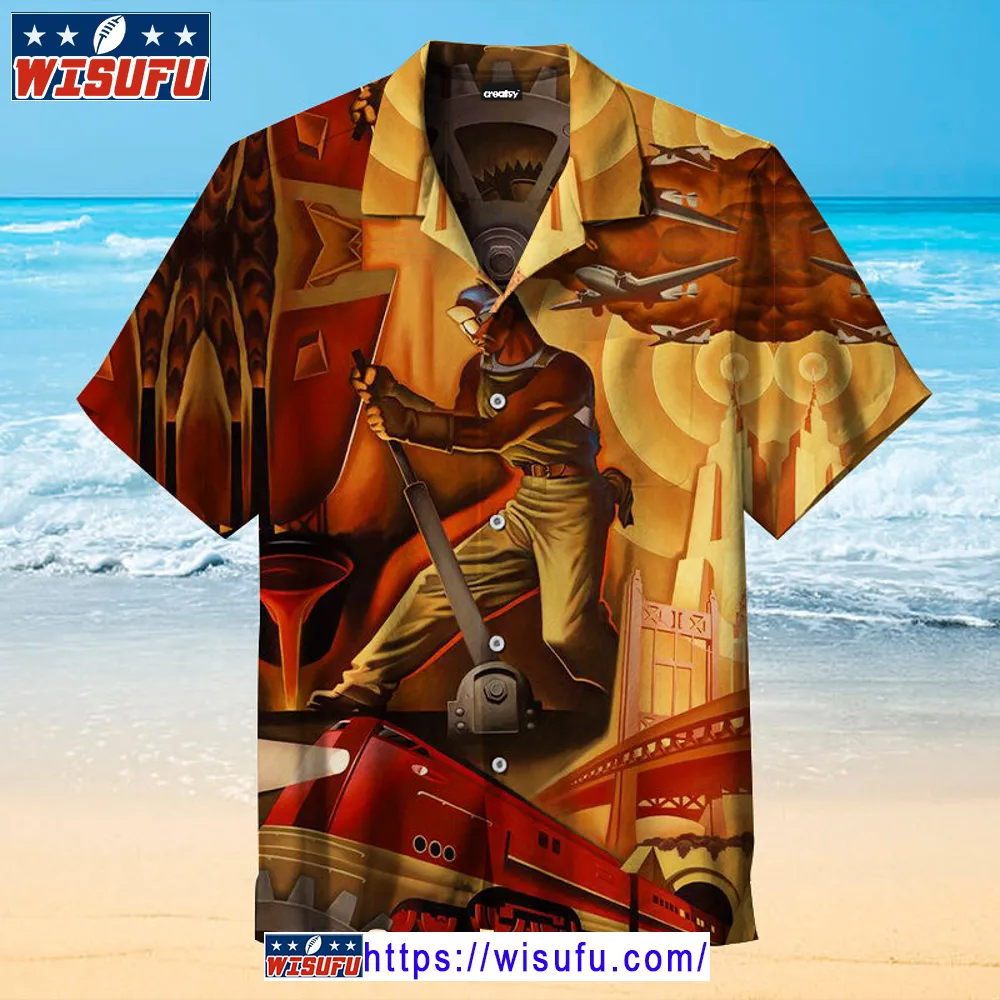 Unknown Worker -unis-ex Hawaiian Shirt