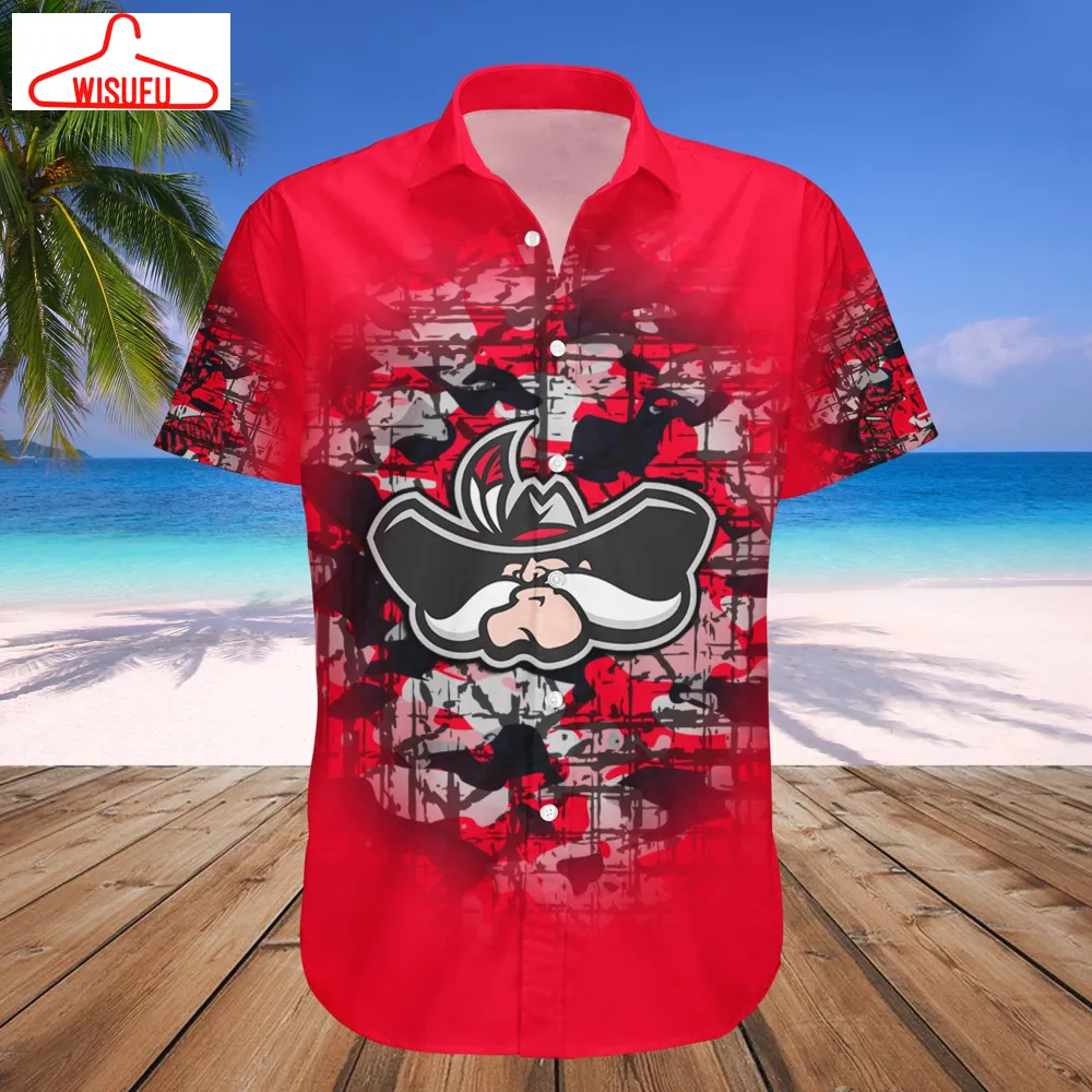 Unlv Rebels Camouflage Vintage Hawaiian Shirt, New Fashion Gifts