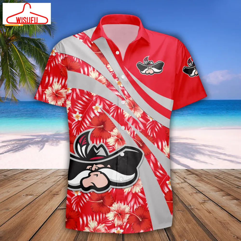 Unlv Rebels Hibiscus Sport Hawaiian Shirt, New Fashion Gifts