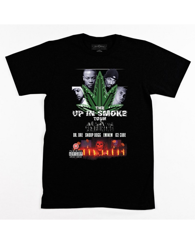 Up In Smoke Tour Tee - Black