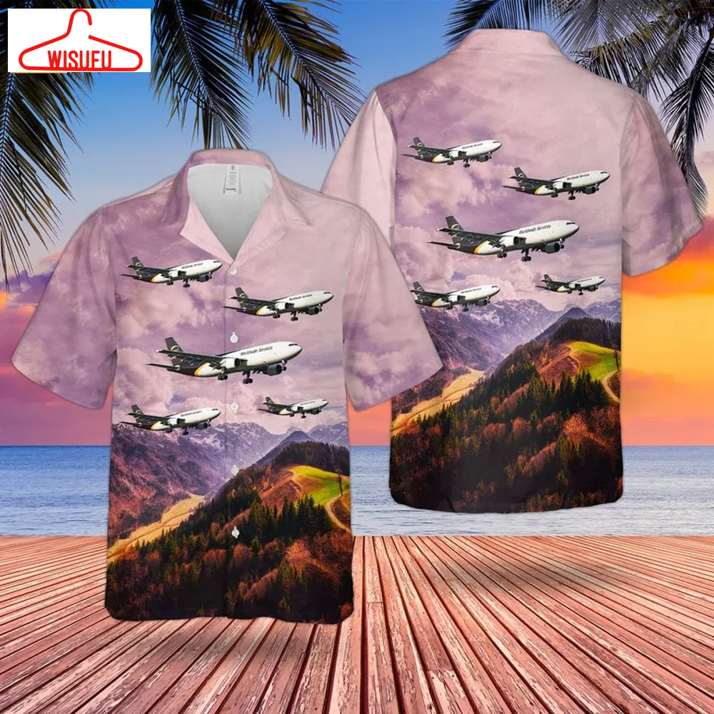 Ups Airbus A300f4-622r Hawaiian Shirt, New Fashion Gifts