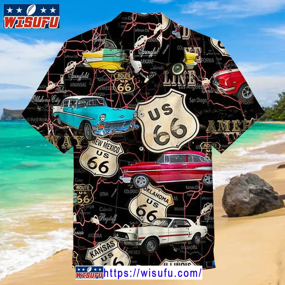 Us 66 -universal Hawaiian Shirt