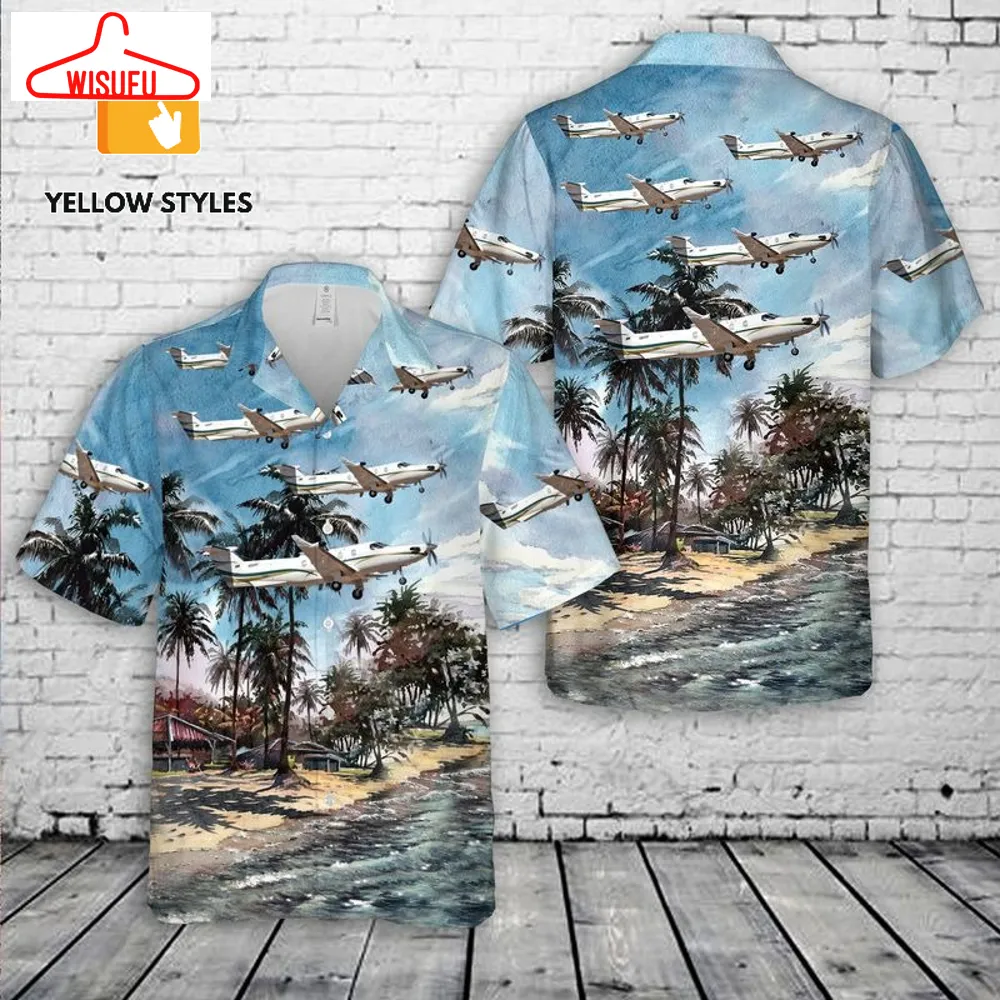 Us Air Force 318th Special Operations Squadron Pilatus U-28a Pc12-45 05-0594 Hawaiian Shirt, New Fashion Gifts