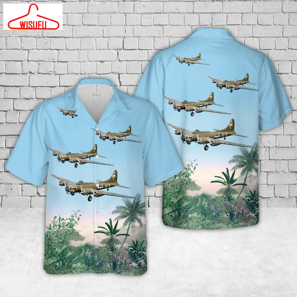 Us Air Force Boeing B-17 Flying Fortress Hawaiian Shirt, New Fashion Gifts