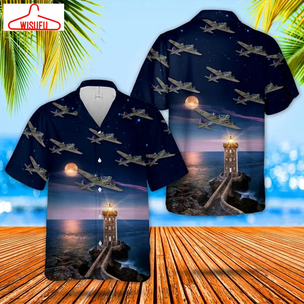 Us Air Force Boeing B-17 Flying Fortress Miss Angela Hawaiian Shirt, New Fashion Gifts