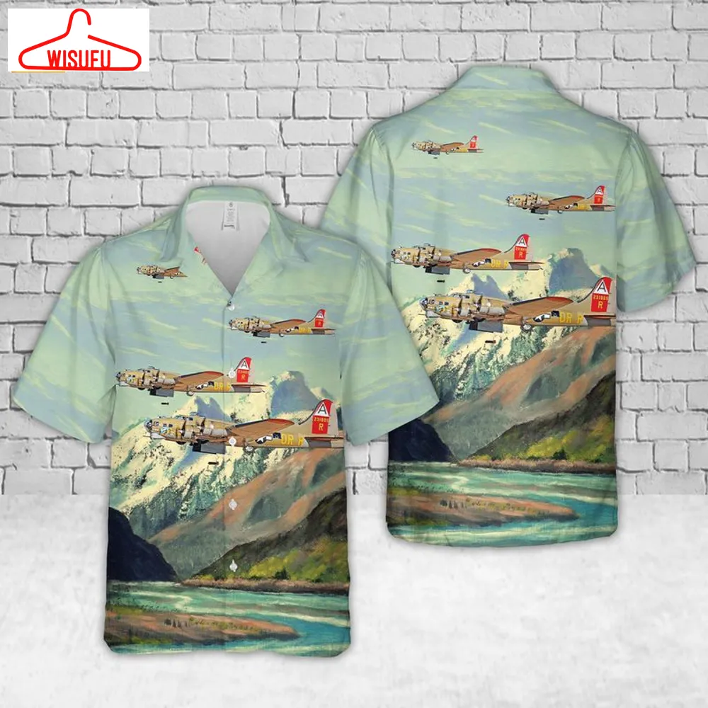 Us Air Force Boeing B-17 Flying Fortress Nine O Nine Hawaiian Shirt, New Fashion Gifts