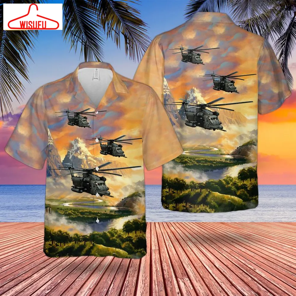 Us Air Force Mh-53m Pave Low Iv Of 21st Special Operations Squadron Hawaiian Shirt, New Fashion Gifts